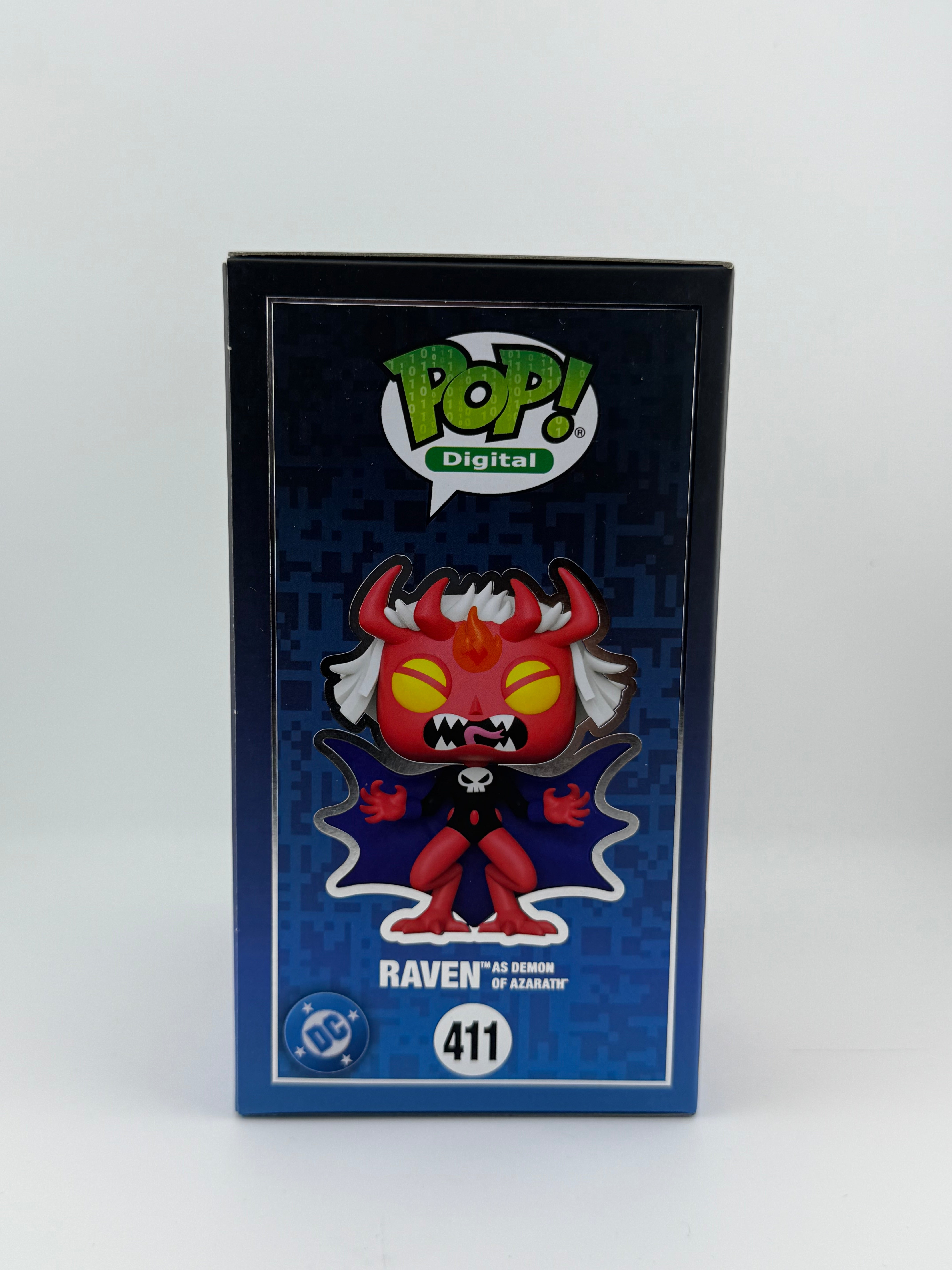 Funko POP! RAVEN AS DEMON OF AZARATH 411 GITD NFT EXCLUSIVE LE 1117