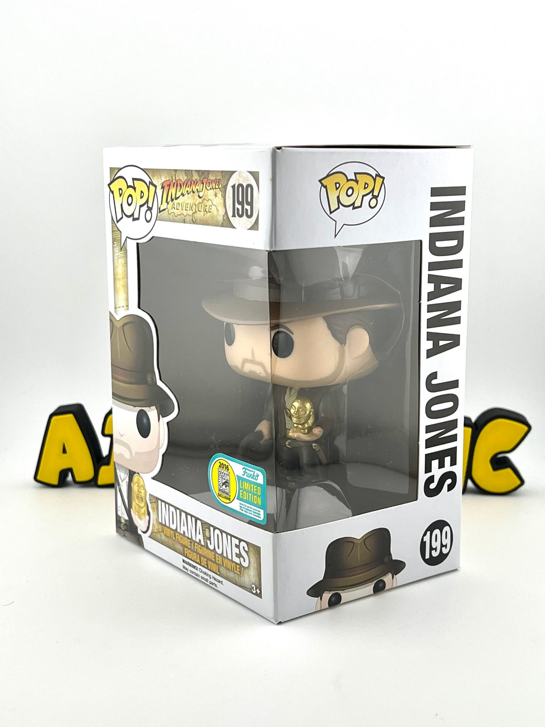 Funko Pop! Indiana Jones 199 - 2016 San Diego Comic Con Exclusive