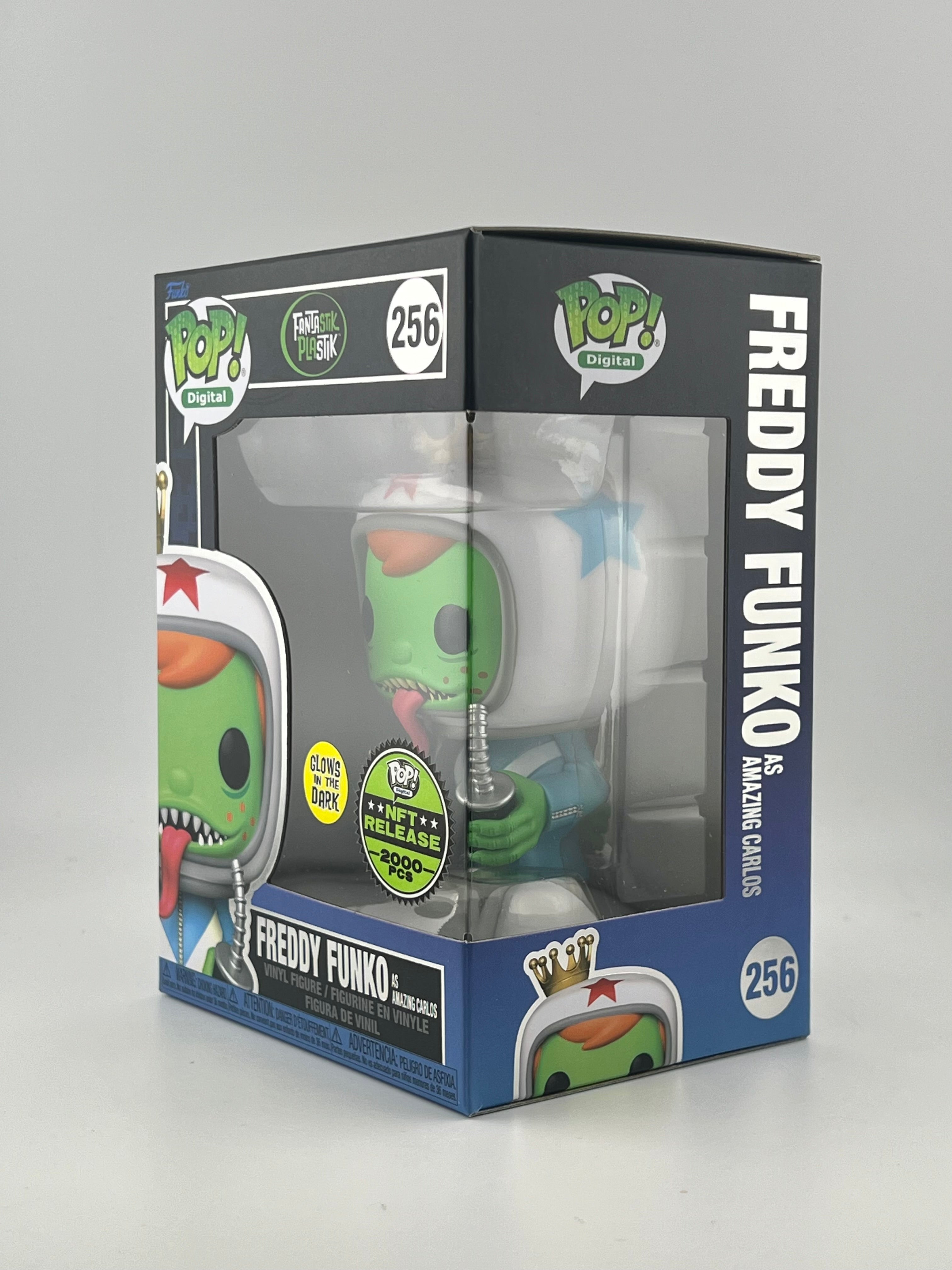Funko Pop! FREDDY FUNKO AS AMAZING CARLOS 256 NFT LE2000