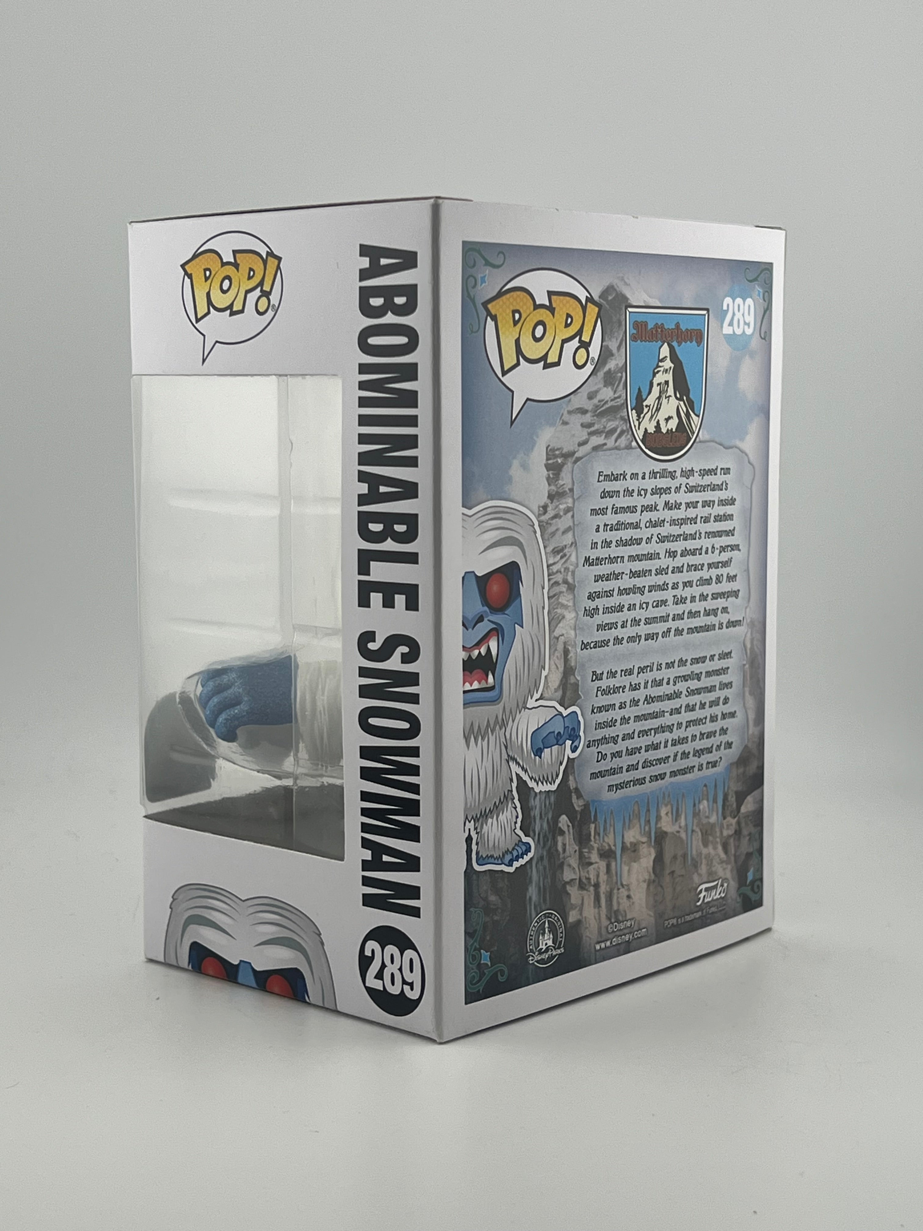 Funko Pop - ABOMINABLE SNOWMAN 289 DIAMOND / DISNEY PARKS