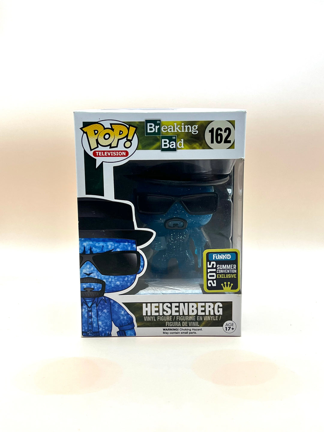 Funko Pop! Breaking Bad Heisenberg 162 - Blue Crystal SDCC 2015