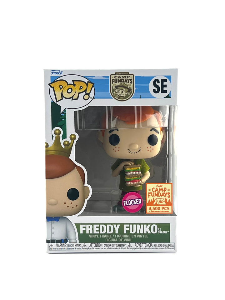 Funko pop! Freddy funko as shaggy flocked - (4,500 pcs)