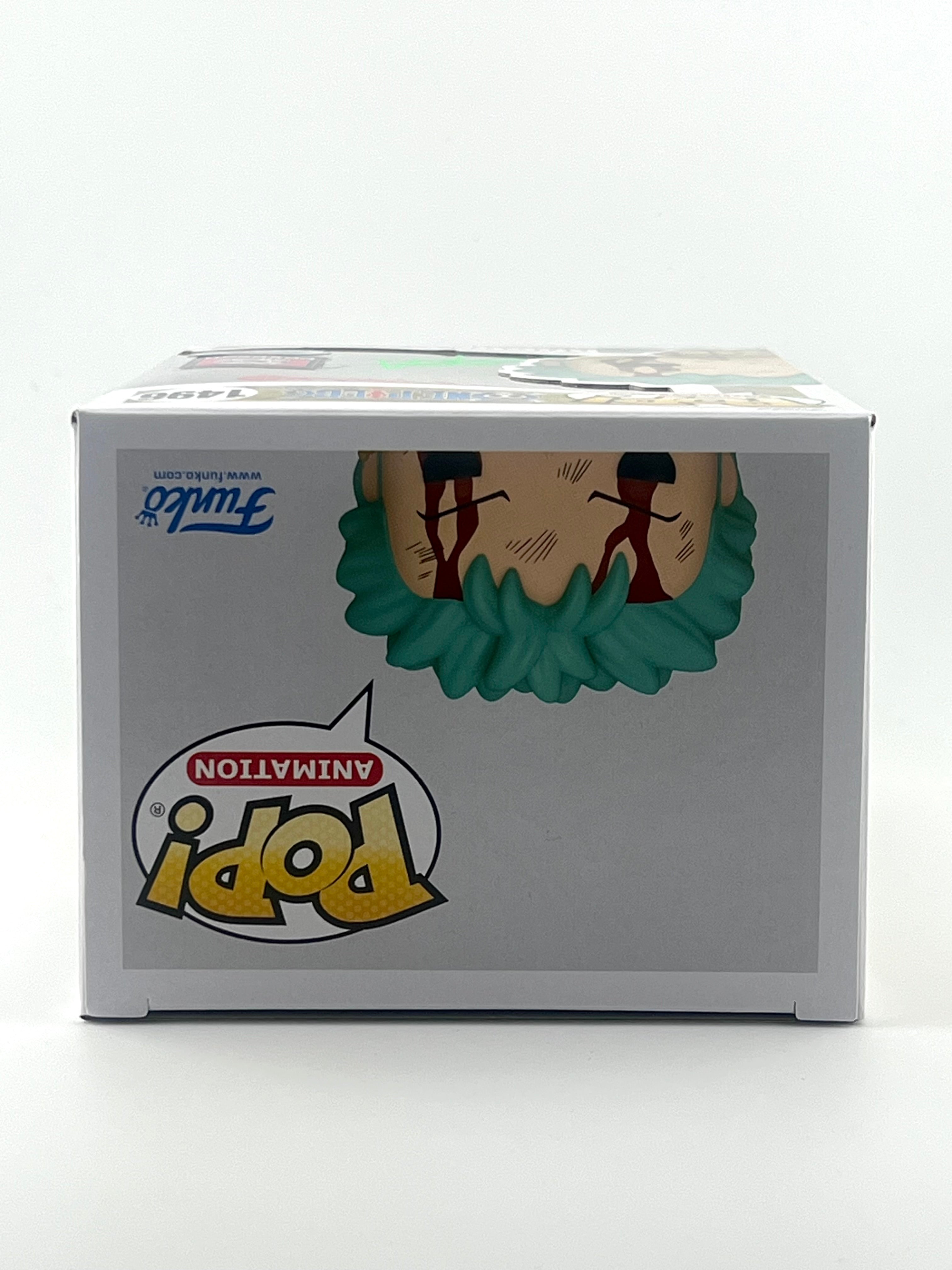 FUNKO POP! RORONOA ZORO 1496 CCXP EXCLUSIVE JVA & ENGLISH SIGNED