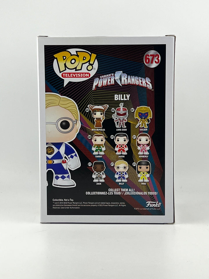 Funko Pop! Billy 673 Autographed by David Yost JSA Authenticstrd