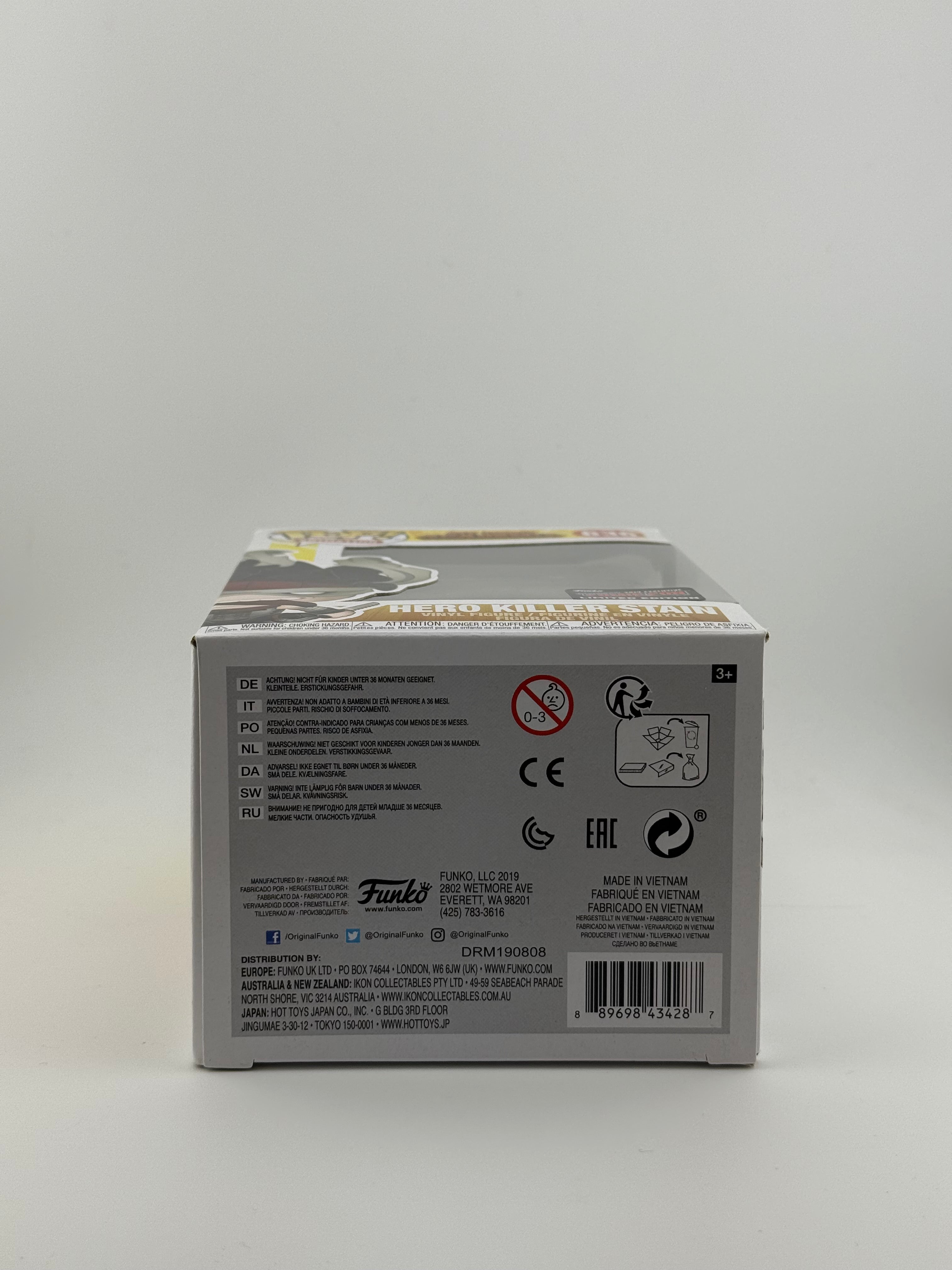 Funko Pop! Hero Killer Stain 636 2019 New York Comic Con Exclusive