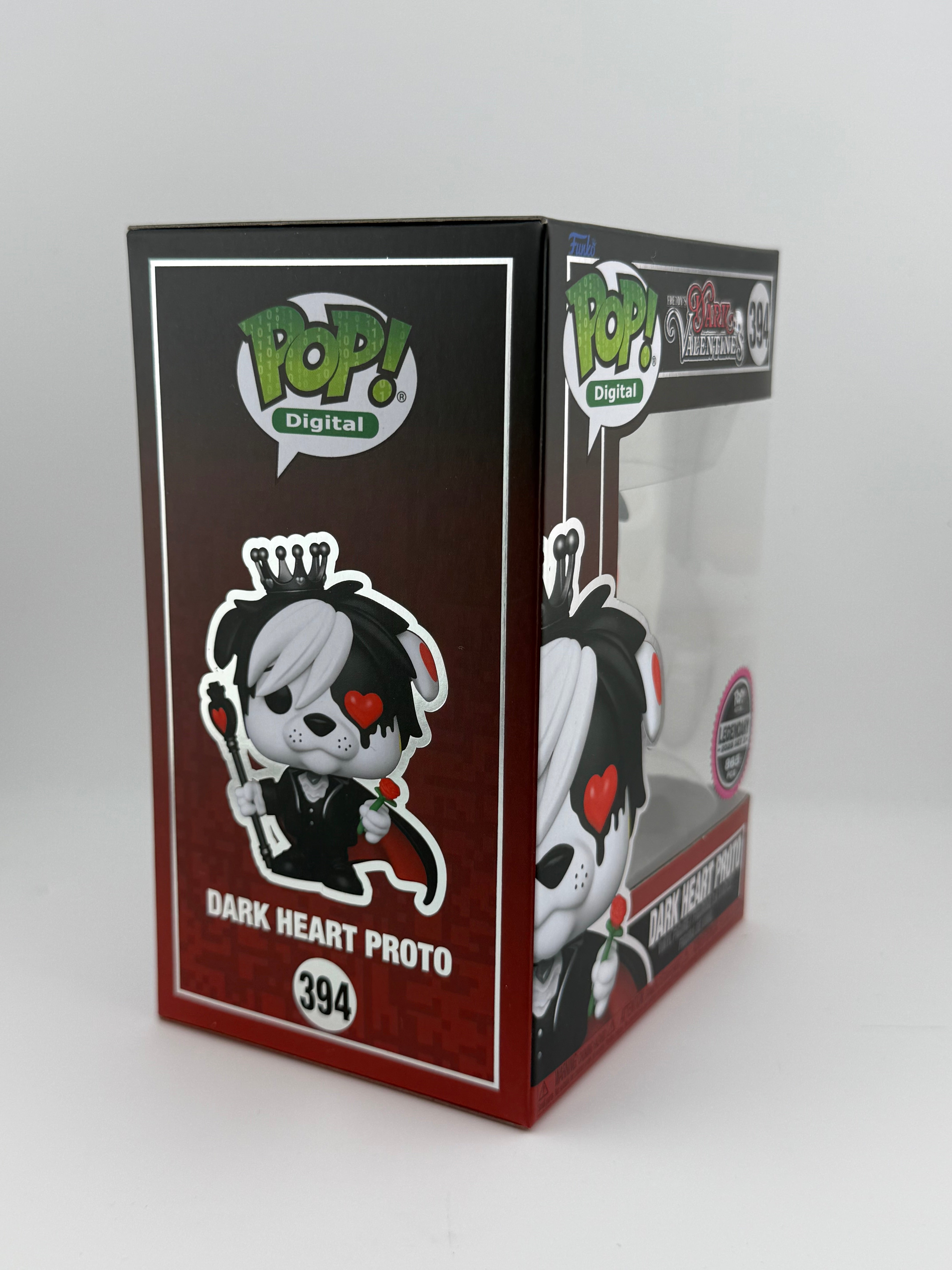 Funko POP! DARK HEART PROTO 394 NFT EXCLUSIVE LE 865