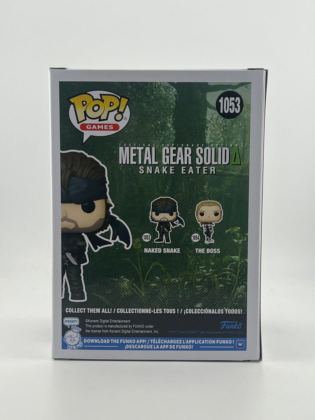 Signed Naked Snake - Metal Gear Solid - David Hayter - Funko Pop + JSA