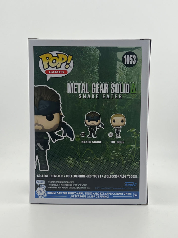 Signed Naked Snake - Metal Gear Solid - David Hayter - Funko Pop + JSA