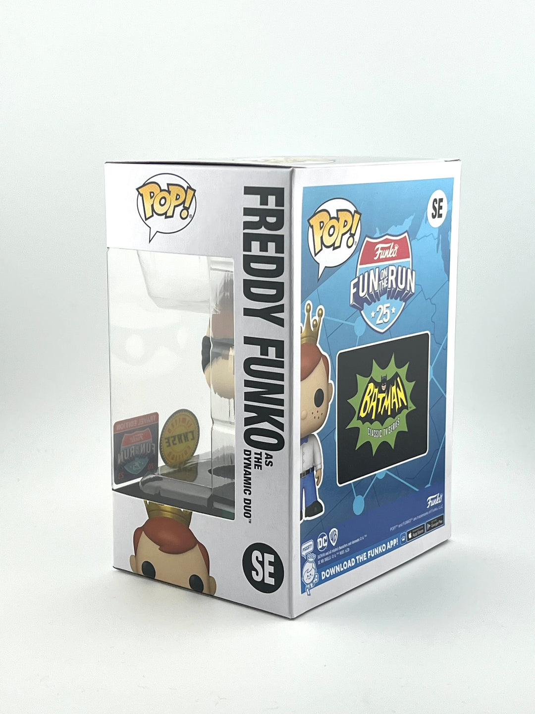 Funko pop! Freddy Funko As The Dynamic Duo (Robin) SE CHASE (Fun On The Run Exclusive)