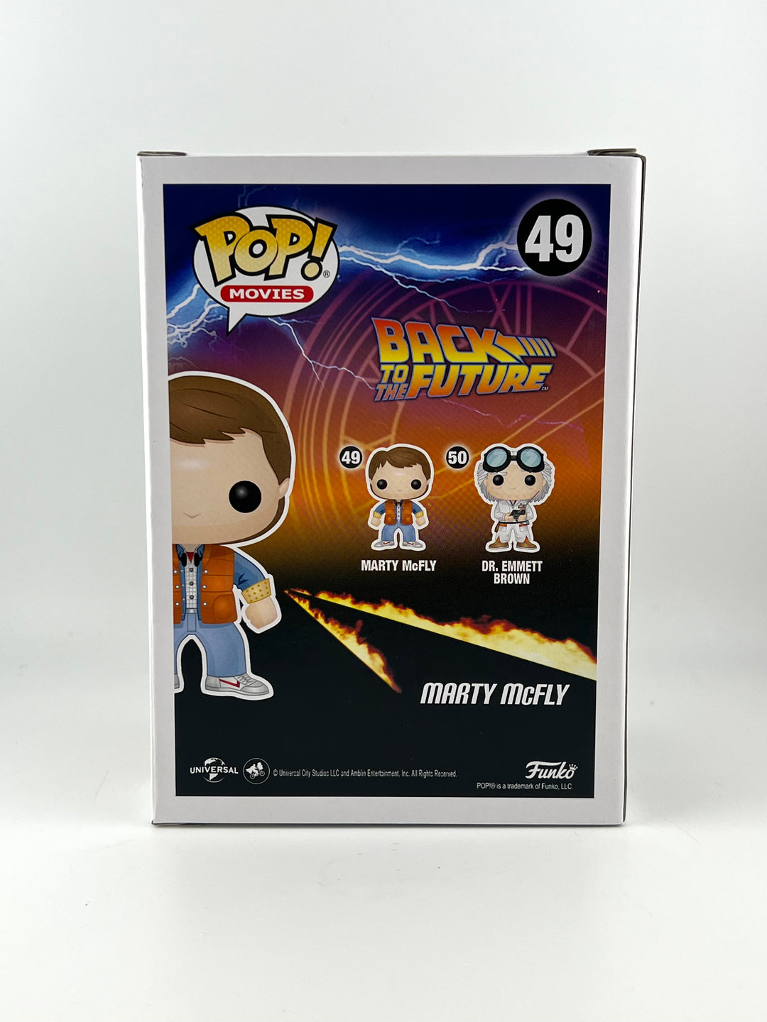 Funko Pop! Marty McFly 49 plutonium plastic empire exclusive