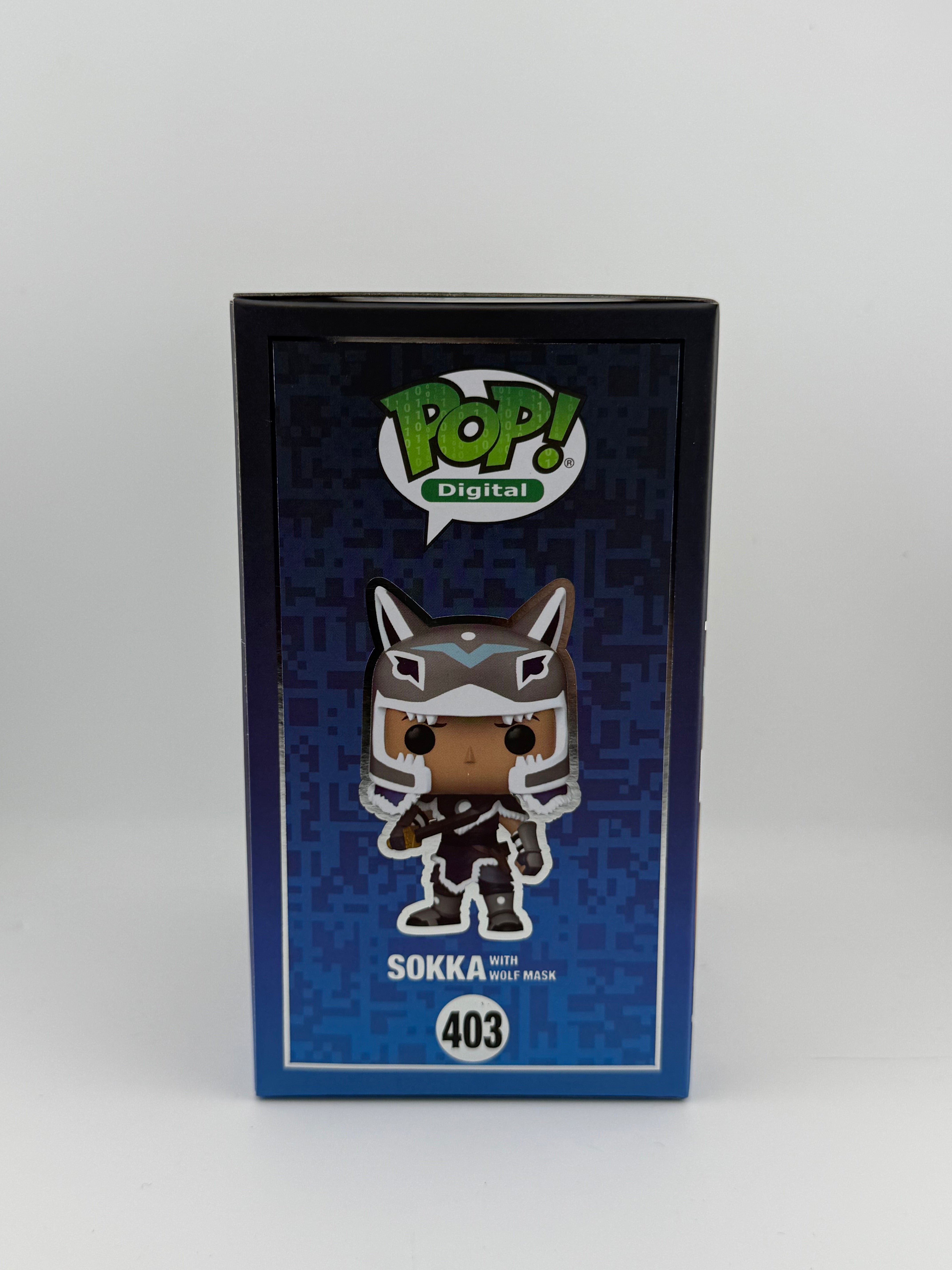 Funko POP! SOKKA WITH WOLF MASK 403 NFT EXCLUSIVE LE 1741