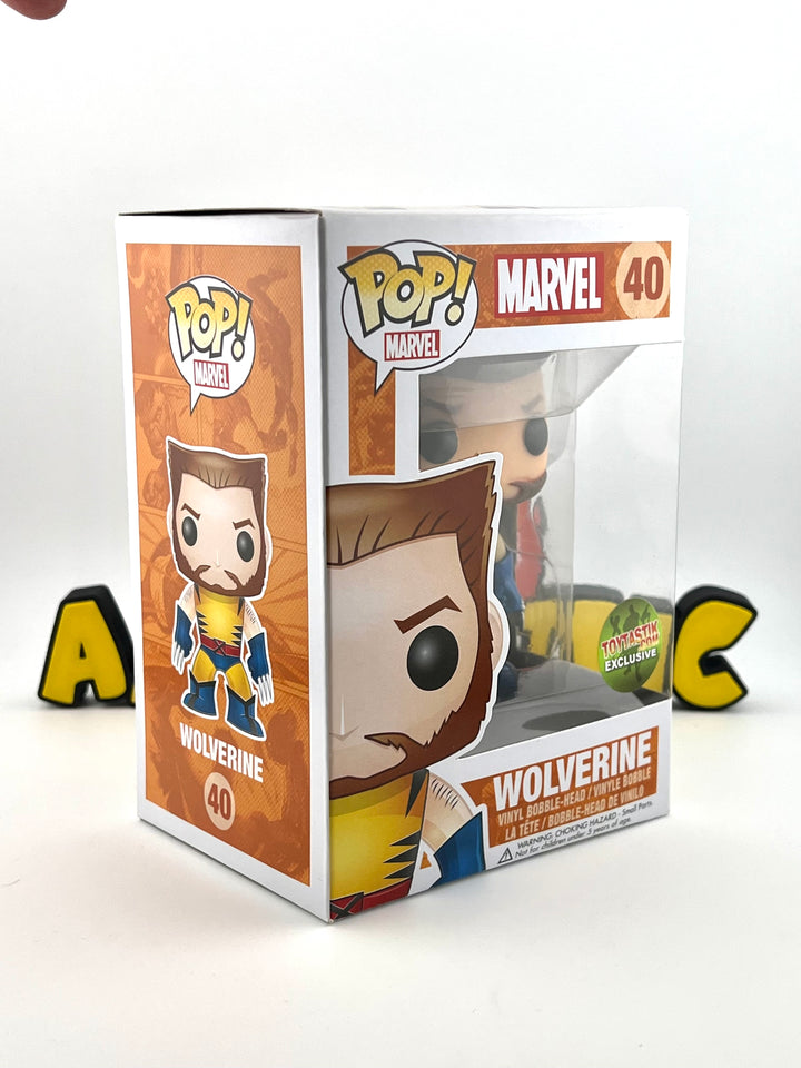 Funko Pop! Wolverine (Unmasked) 40 - Toytastik Exclusive - X-Men