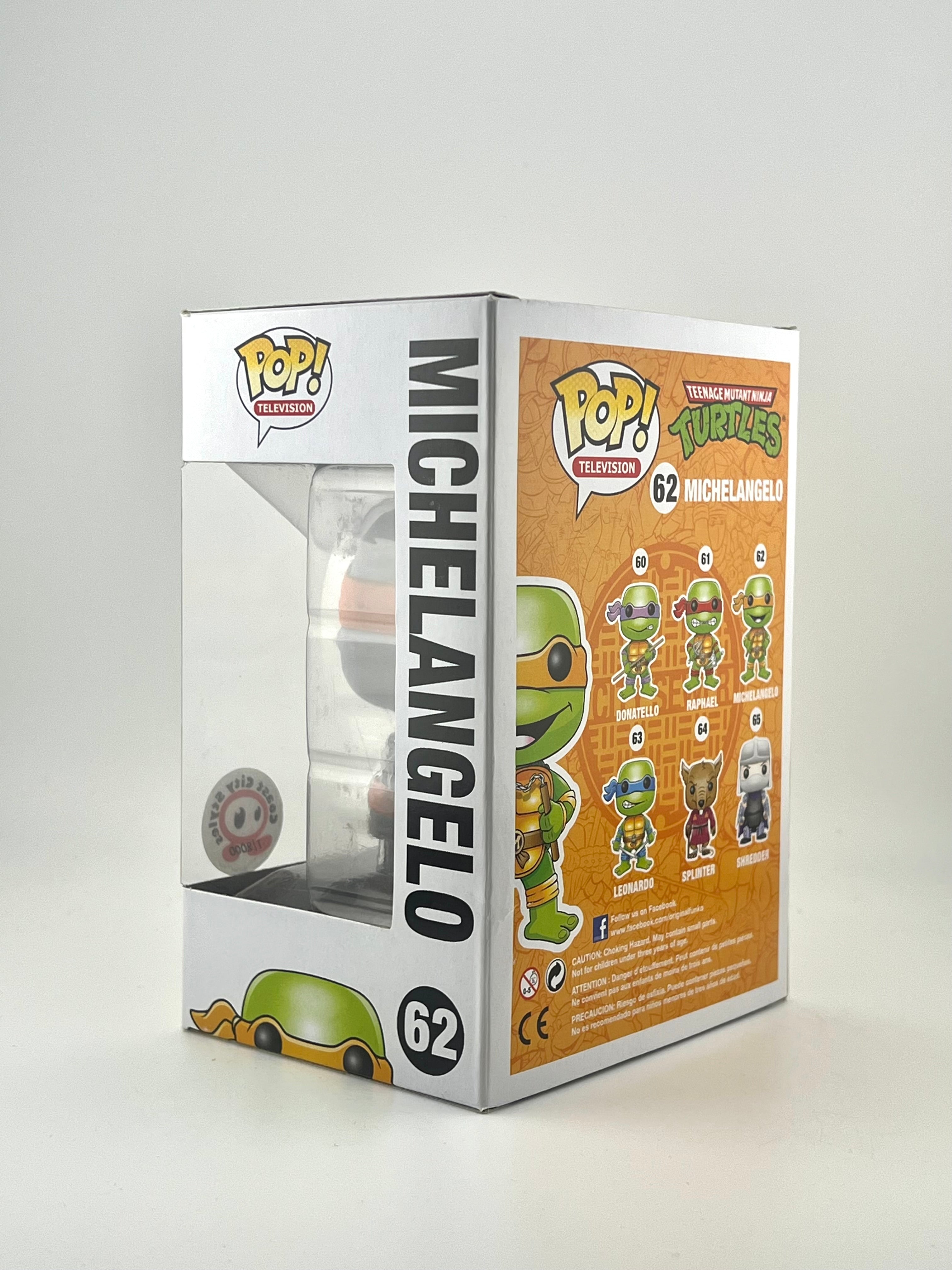 Funko Pop! MICHELANGELO 62 COAST CITY STYLES EXCLUSIVE