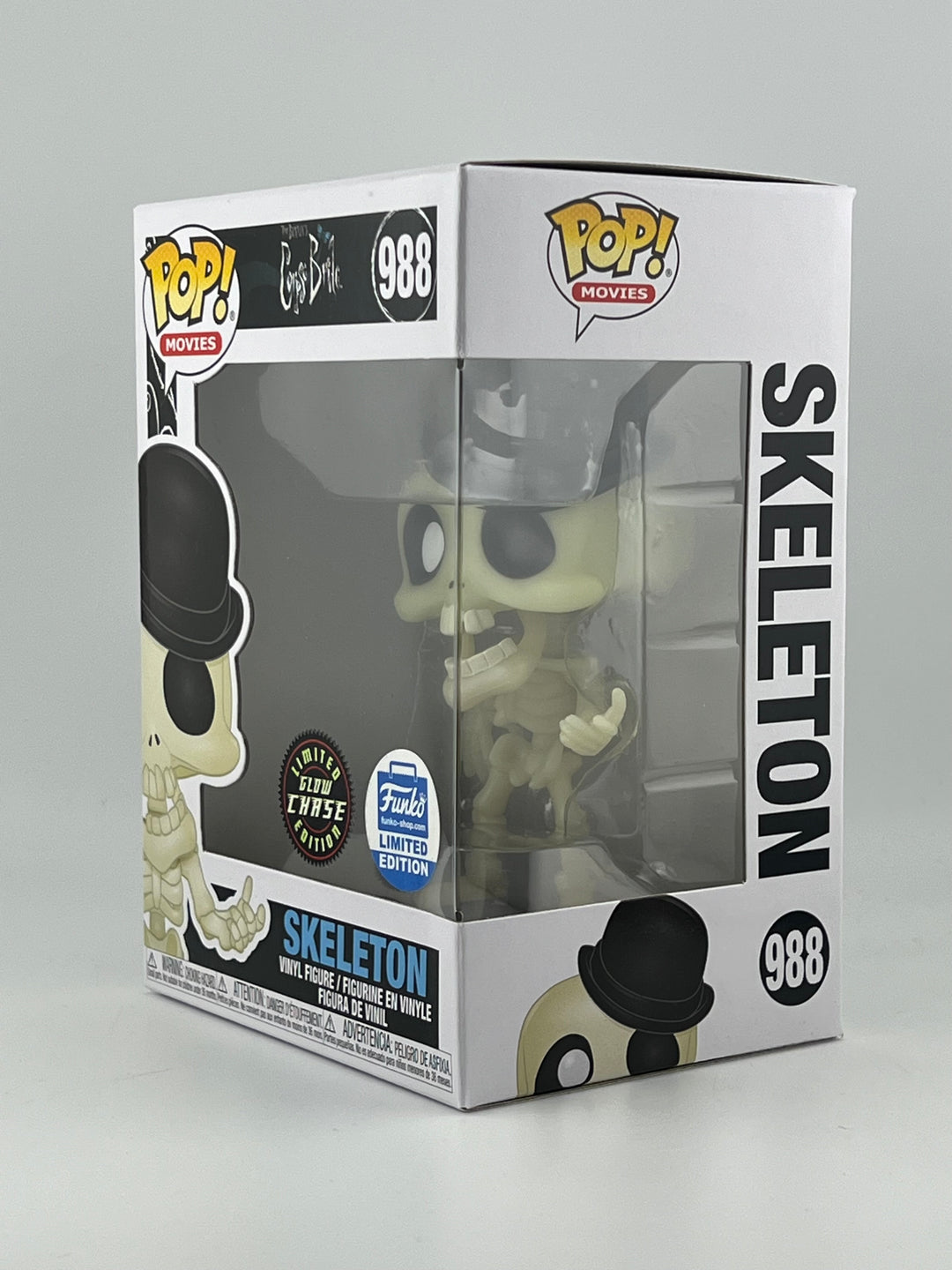 Funko Pop! Skeleton 988 GITD Chase Funko Exclusive