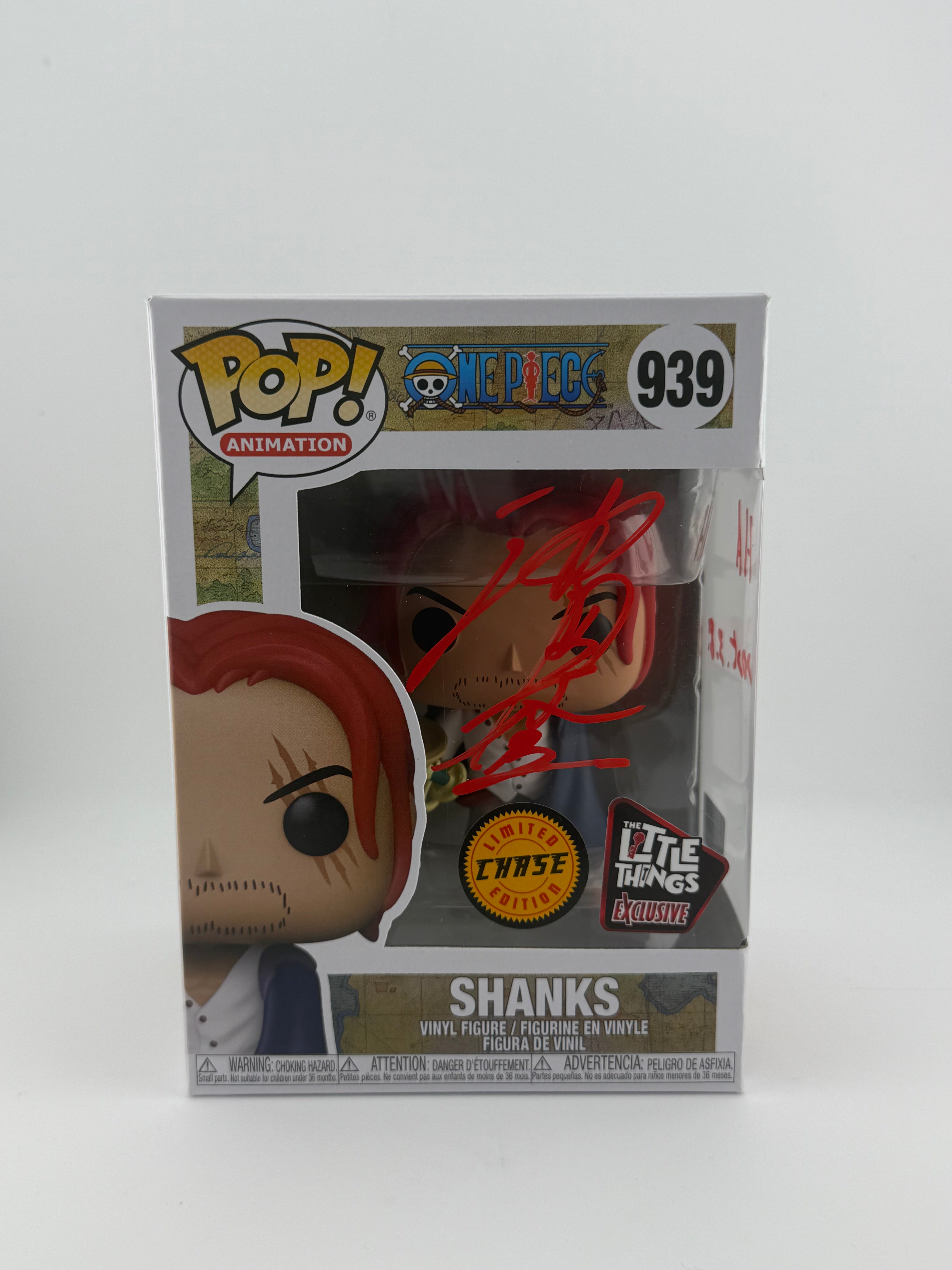 Funko POP! JVA SIGNED SHANKS 939 CHASE LITTLE THINGS EXCLUSIVE