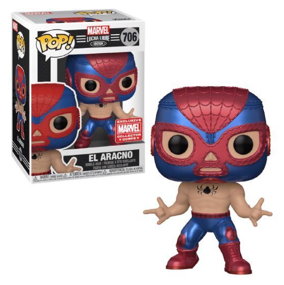 FUNKO POP! EL ARACNO 706 MARVEL COLLECTOR CORPS EXCLUSIVE