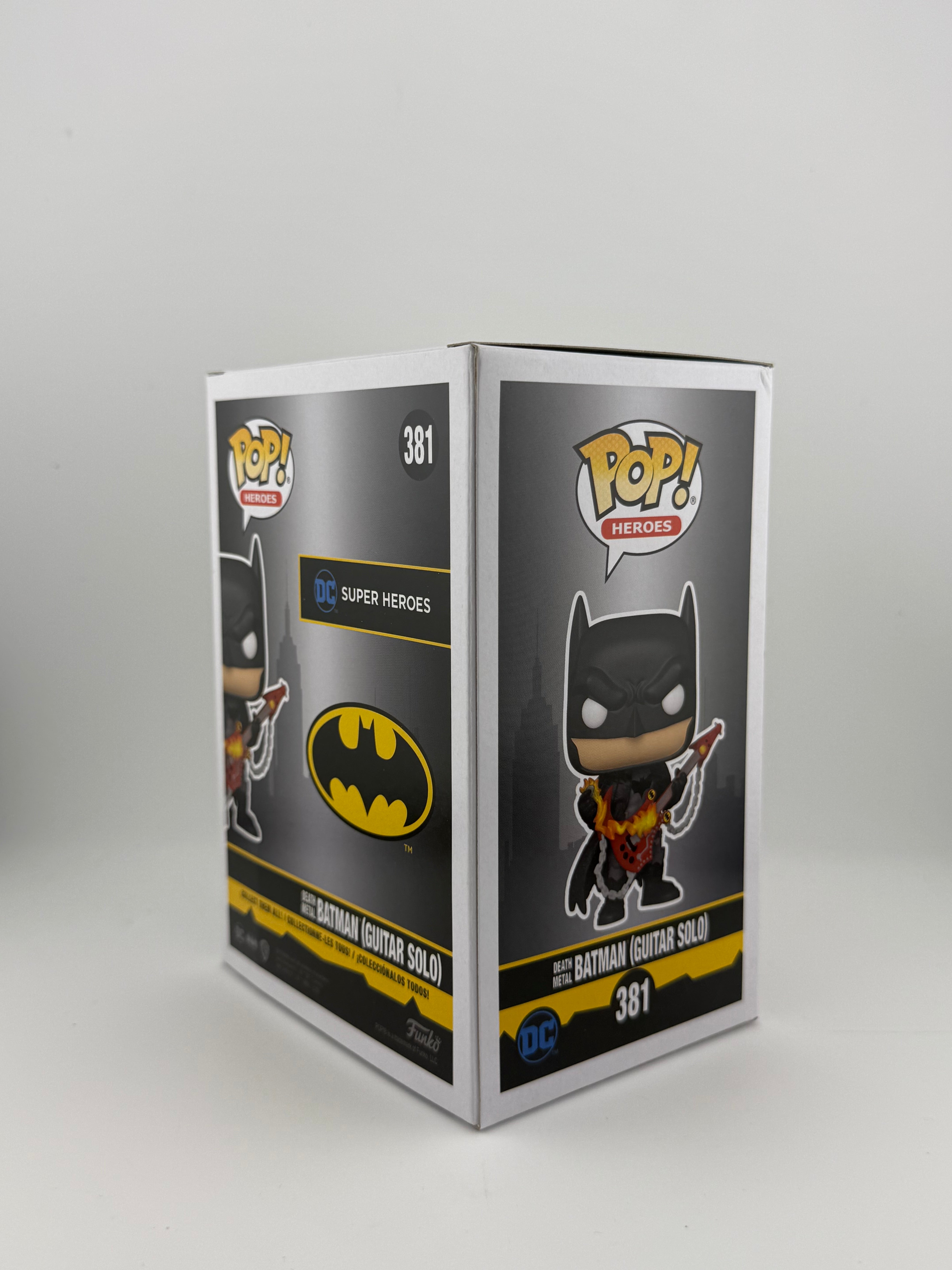 Funko POP! SIGNED DEATH METAL BATMAN (GUITAR SOLO) 381 SE (KEVIN CONROY) + JSE