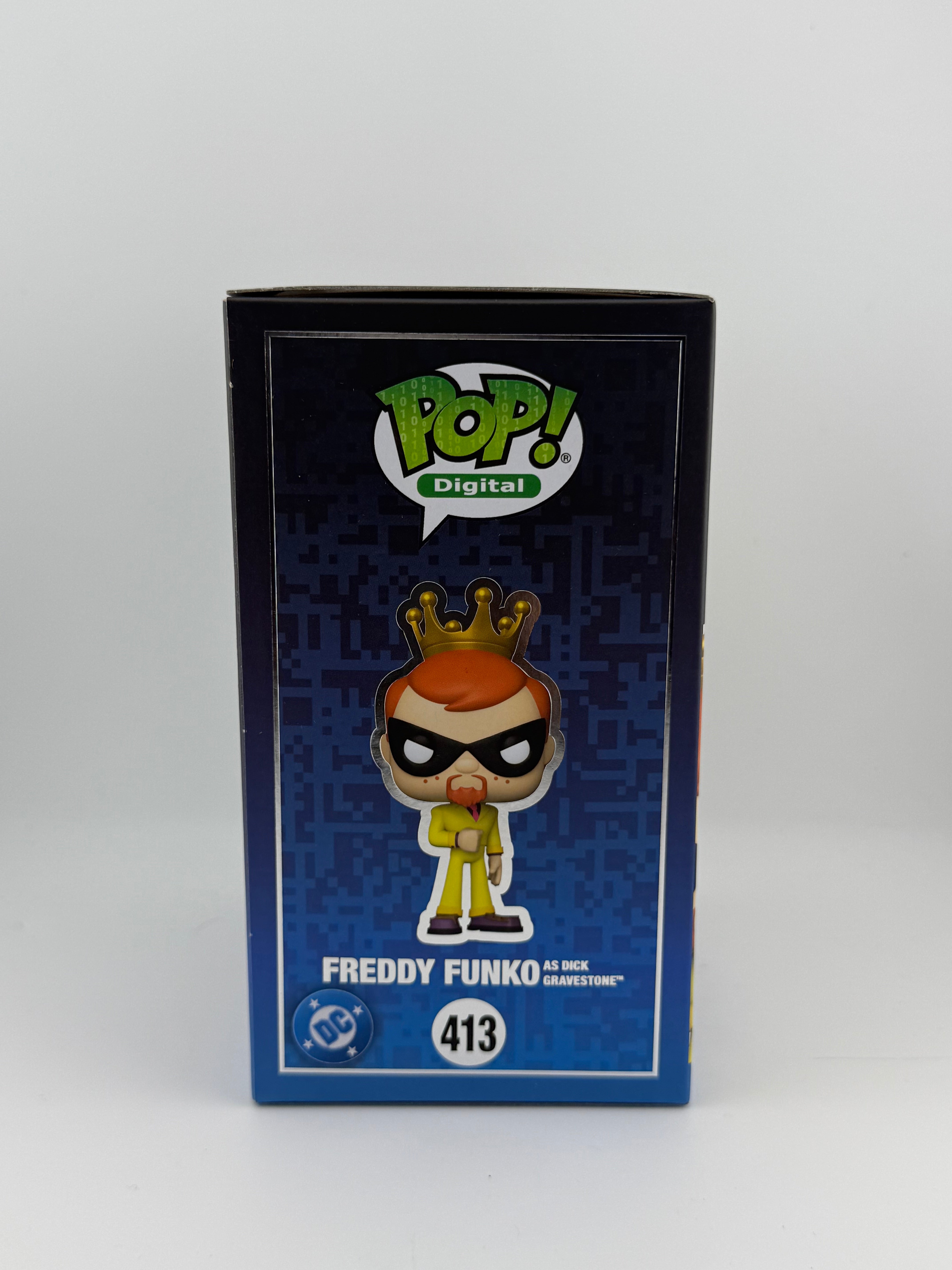 Funko POP! FREDDY FUNKO AS DICK GRAVESTONE 413 NFT EXCLUSIVE LE 943
