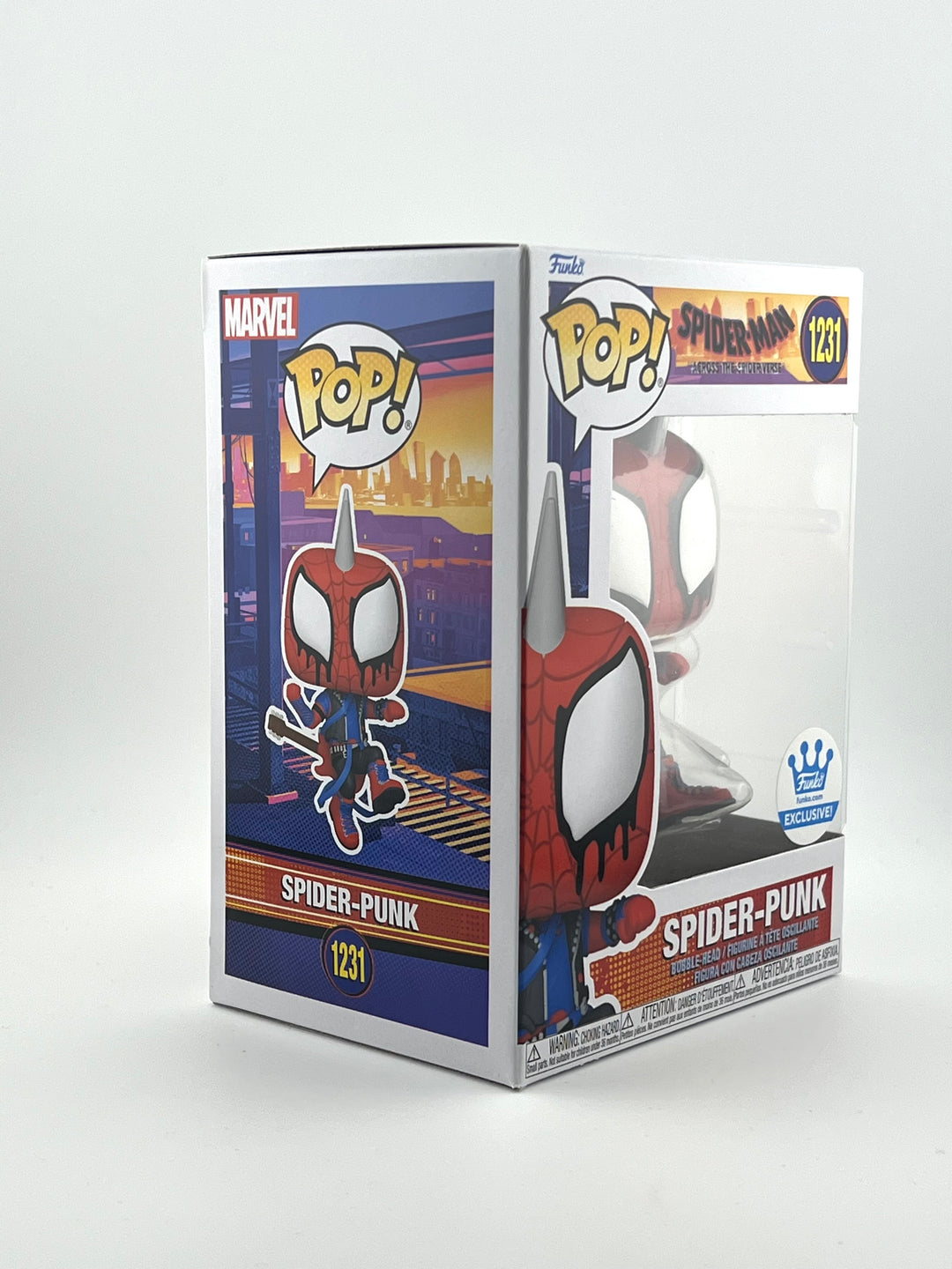 Funko Pop! Across the spiderverse: spider-punk 1231 (Funko exclusive)