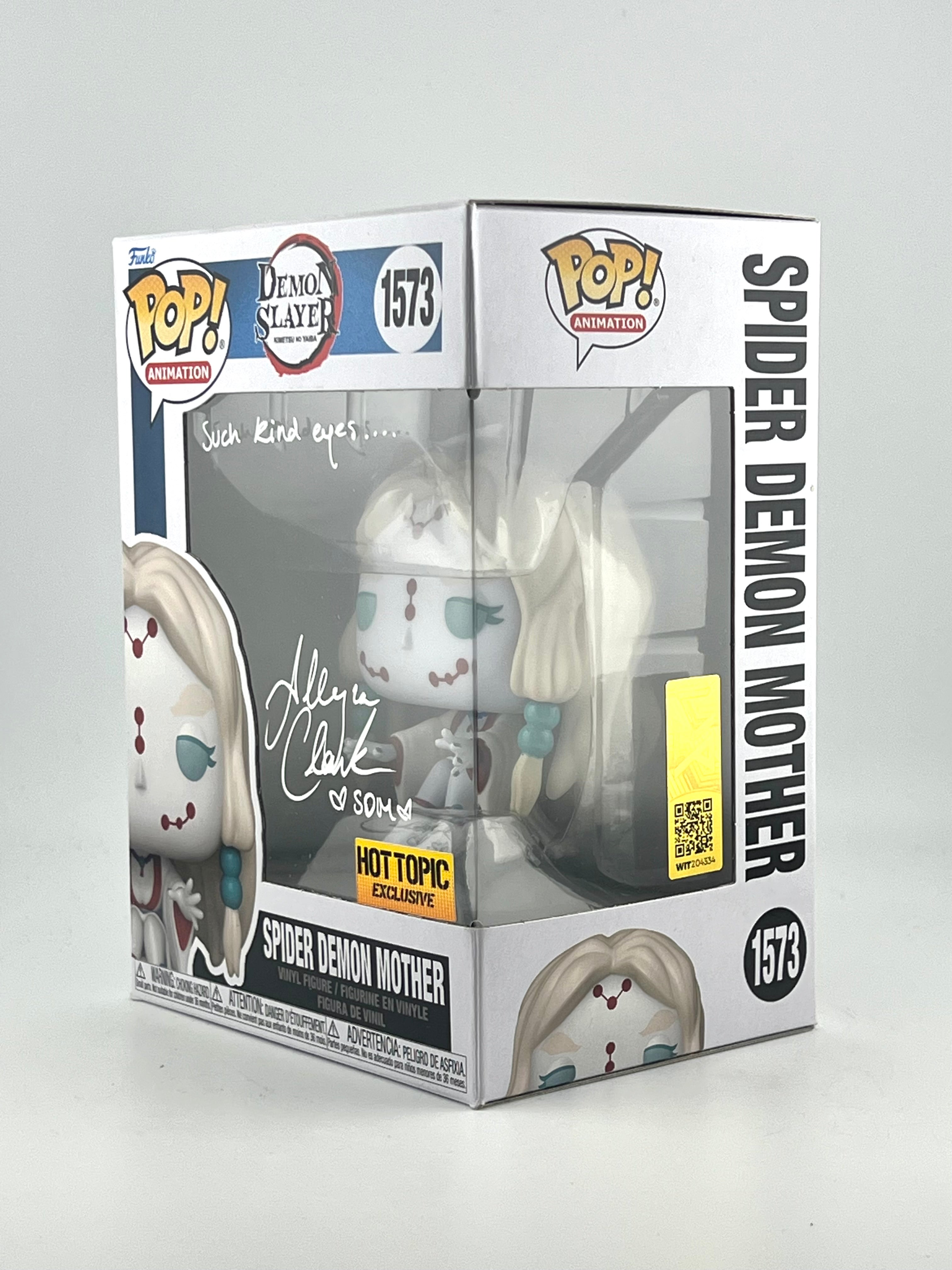 Funko Pop! SPIDER DEMON MOTHER 1573 AUTO HOT TOPIC EXCLUSIVE