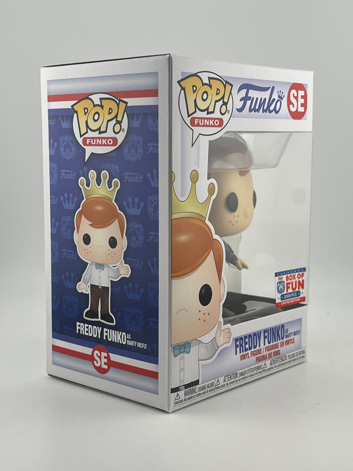 Funko Pop - FREDDY FUNKO (AS MARTY MCFLY) SE BOX OF FUN