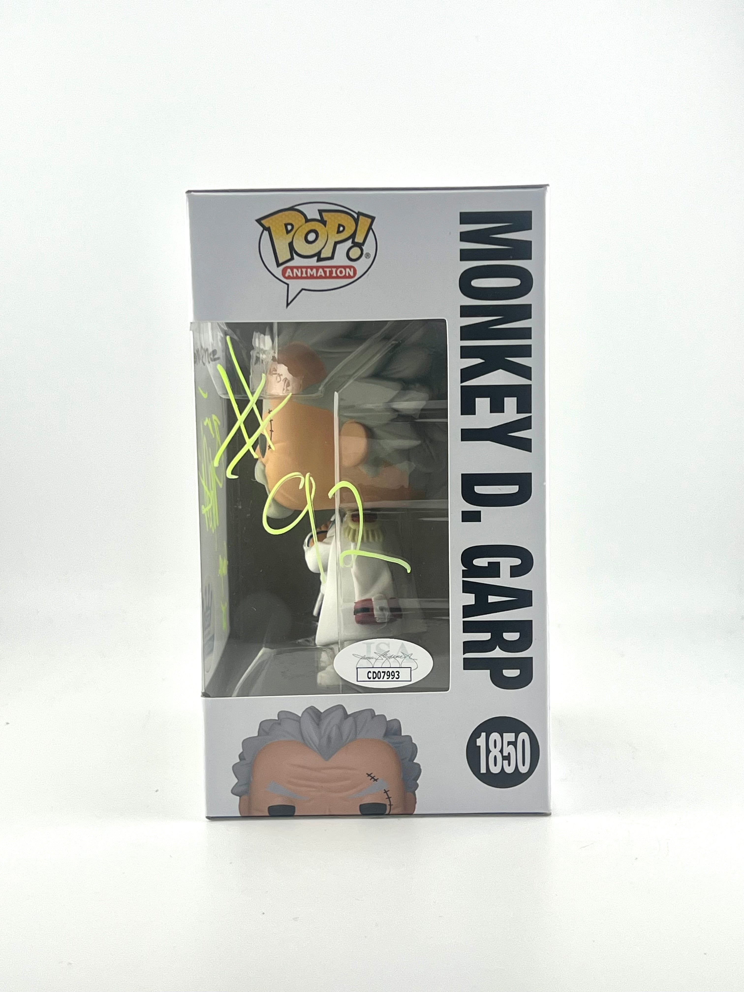 Funko Pop! MONKEY D. GARP 1850 FUNKO.COM EXCLUSIVE AUTO