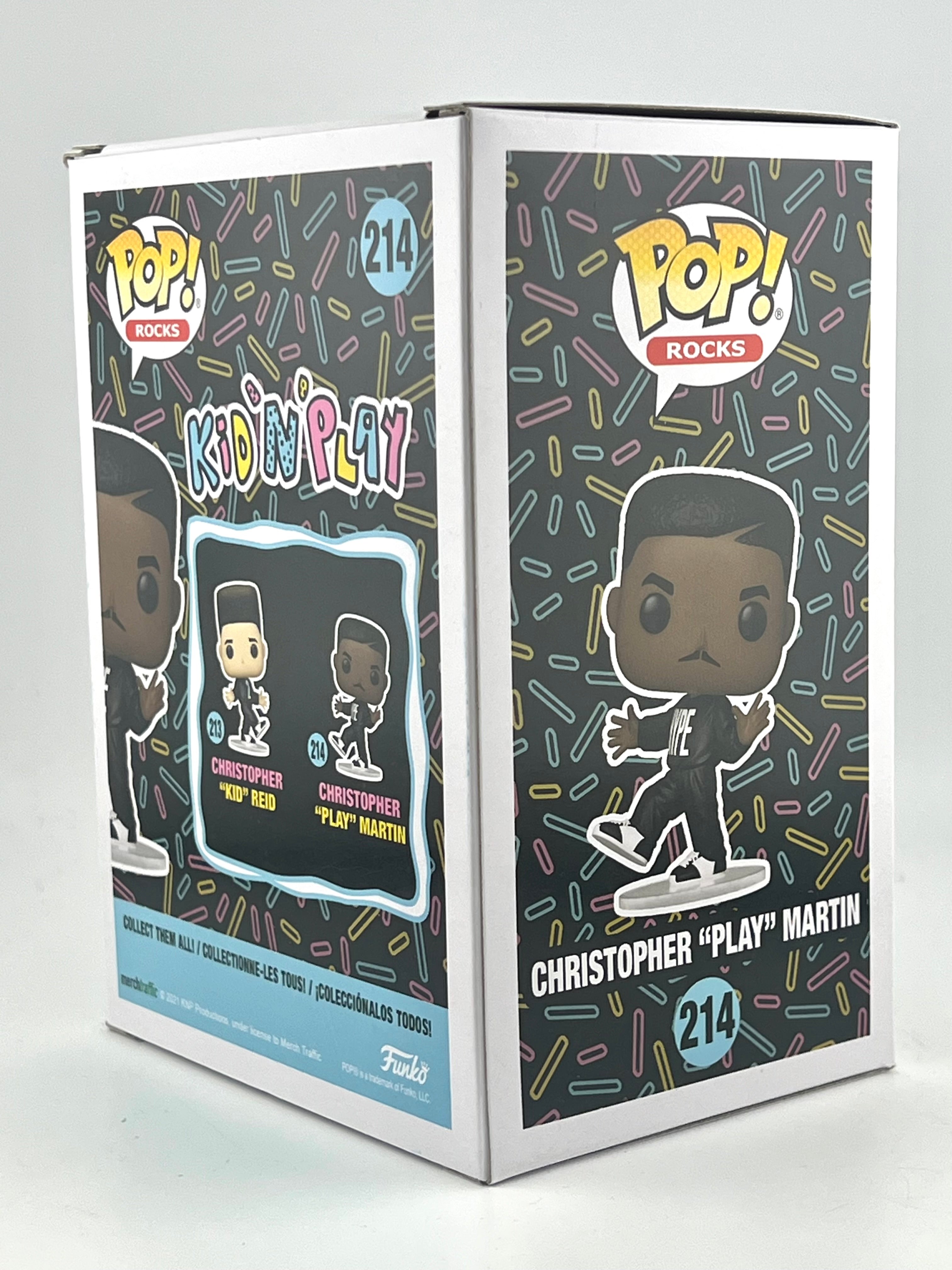 Funko Pop! CHRISTOPHER "PLAY" MARTIN 214 AUTO