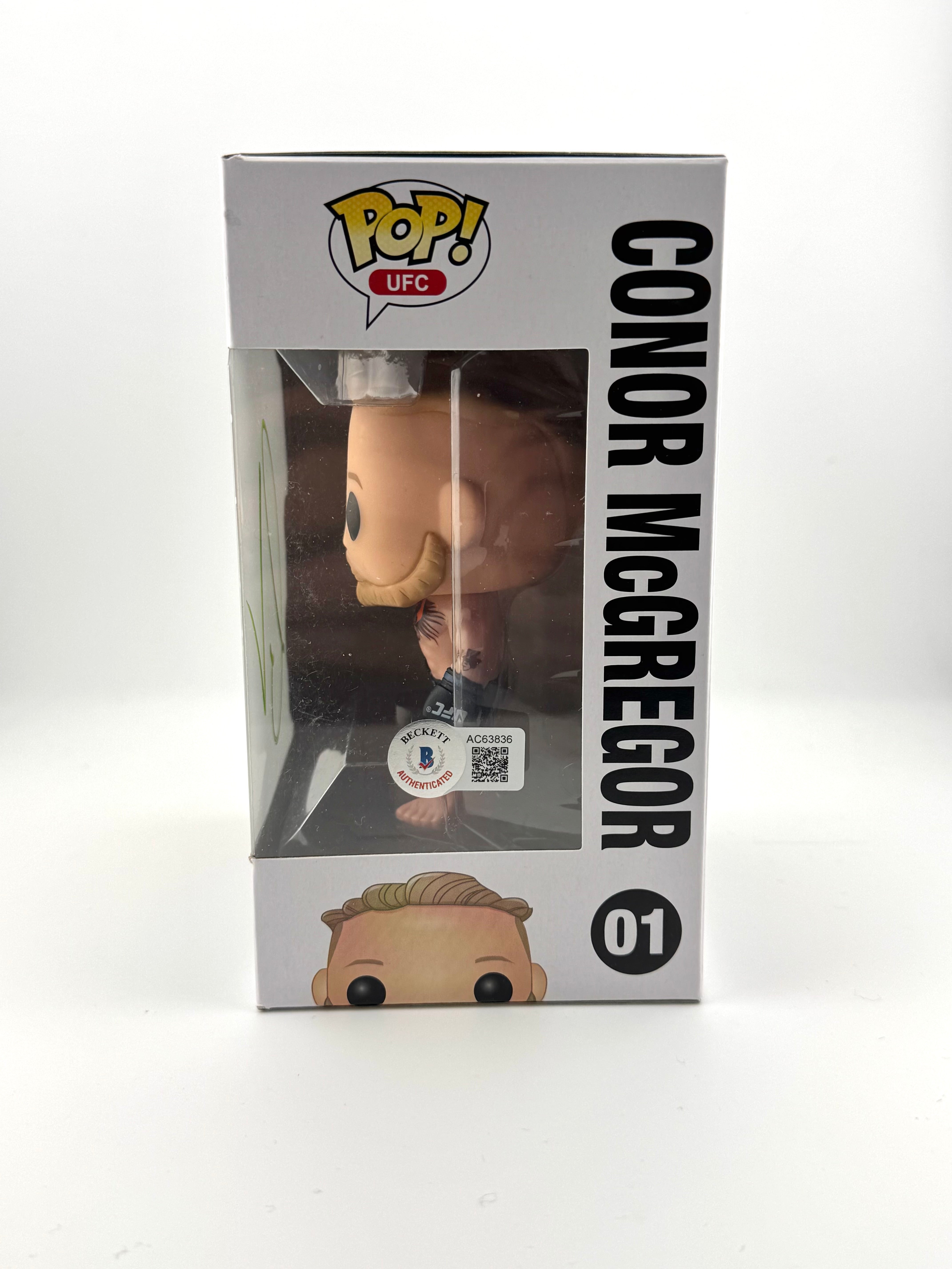 Funko Pop! CONOR MCGREGOR 01 Signed COA