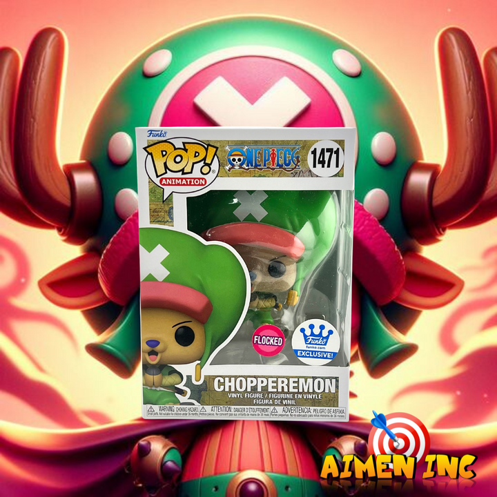 Chopperemon 1472 - Flocked Funko Exclusive - One Piece - Funko Pop!