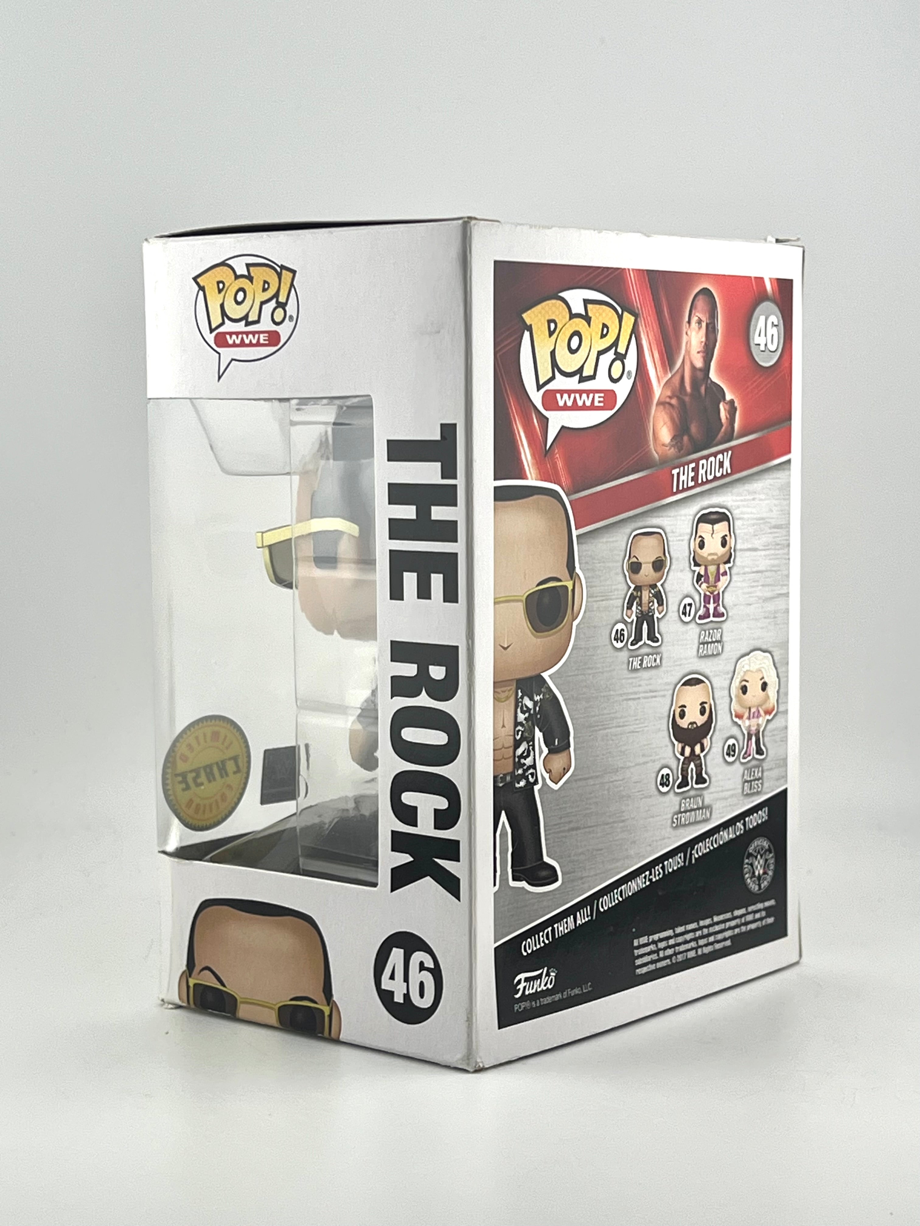 Funko Pop! THE ROCK 46 CHASE