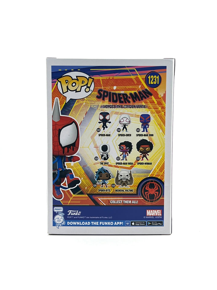 Funko Pop! Across the spiderverse: spider-punk 1231 (Funko exclusive)