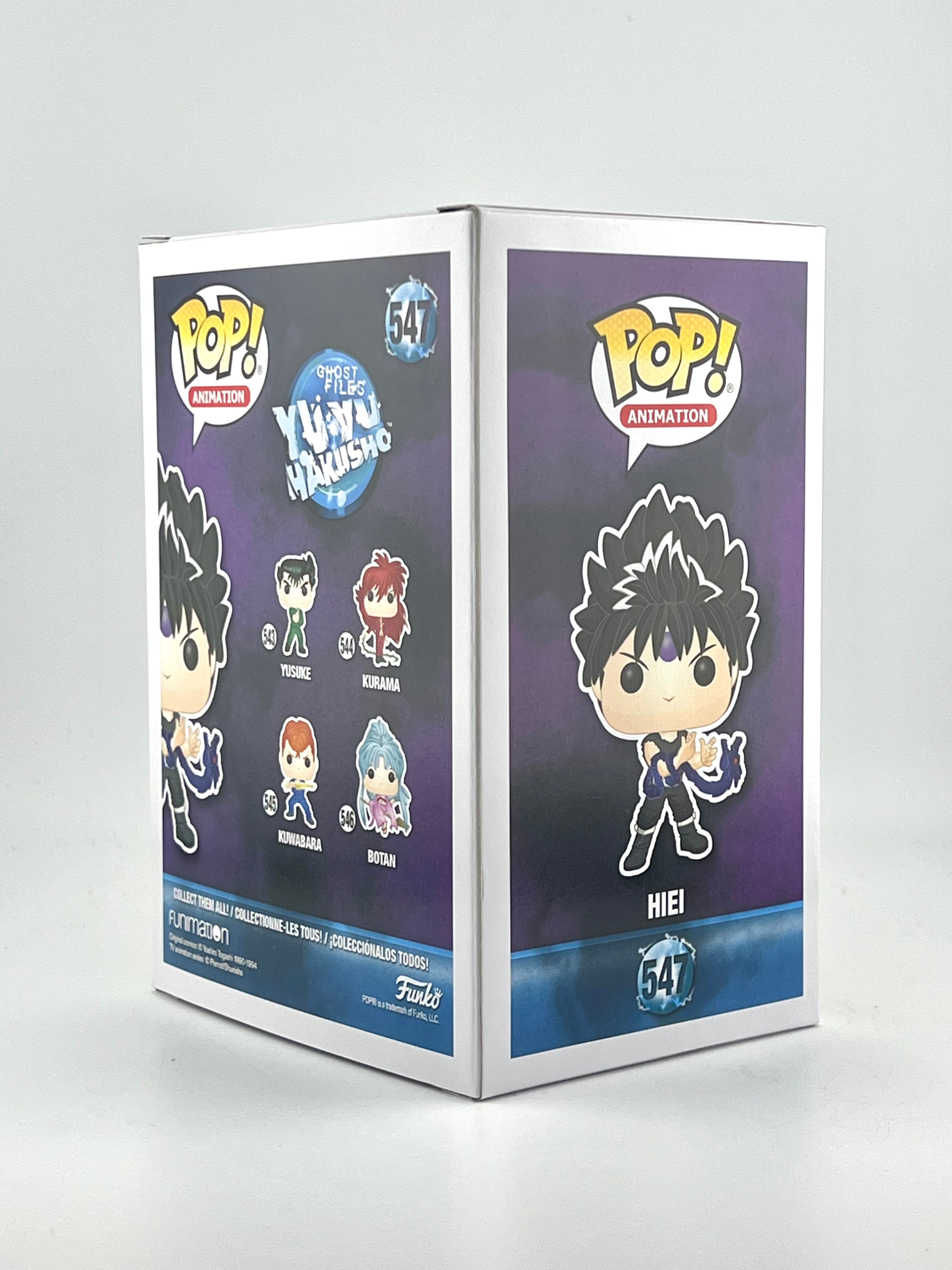 Funko Pop! HIEI 547 JVA AUTO HOT TOPIC EXCLUSIVE + AUTHENTICATION