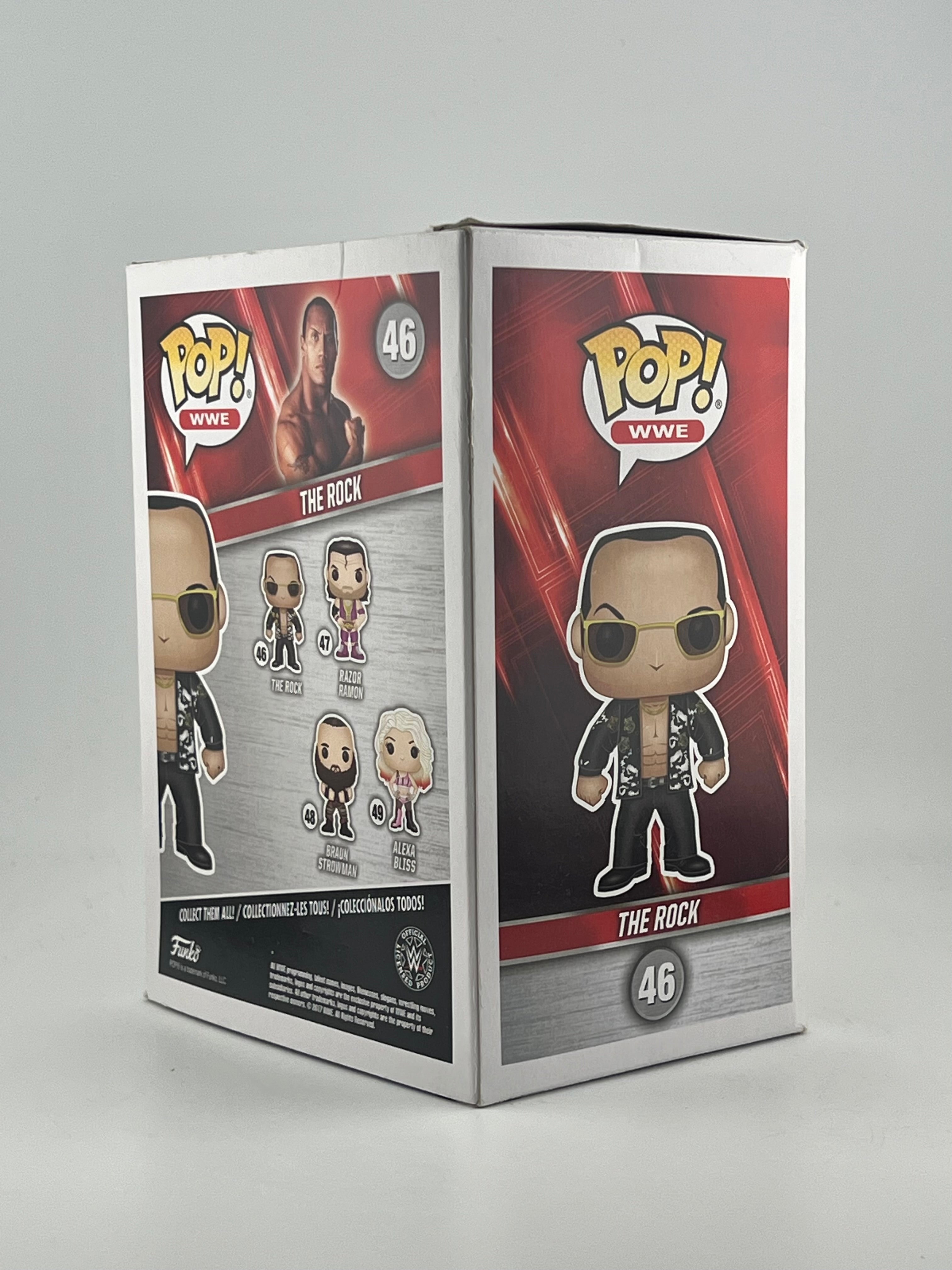 Funko Pop! THE ROCK 46 CHASE