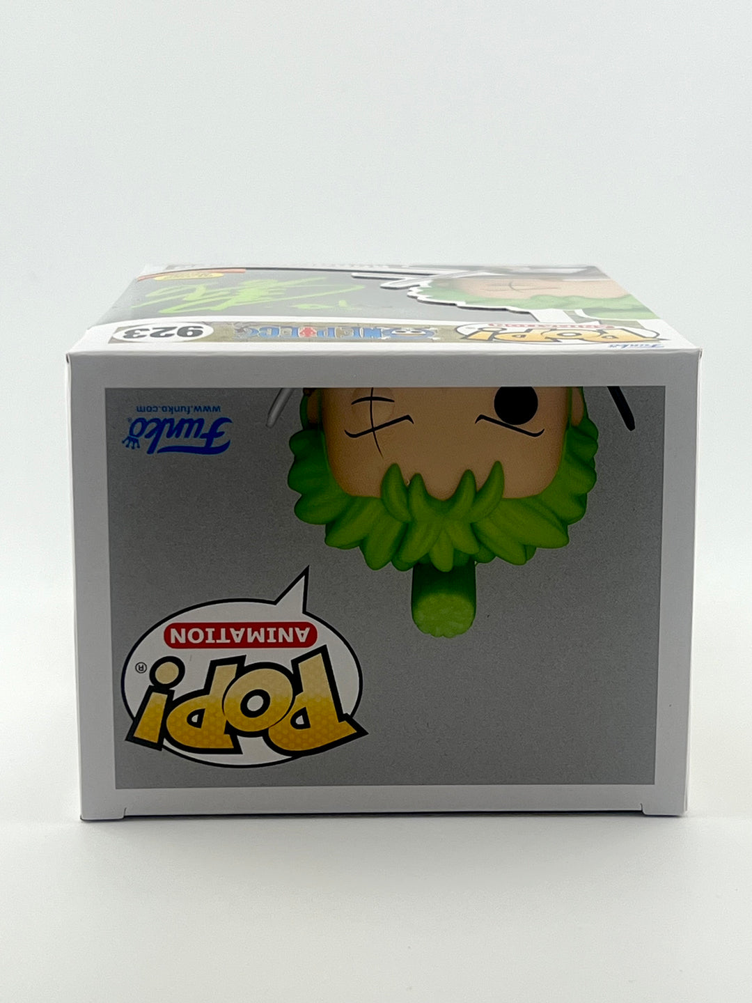 FUNKO POP! RORONOA ZORO 923 GITD VOLCANO EXCUSIVE JVA SIGNED