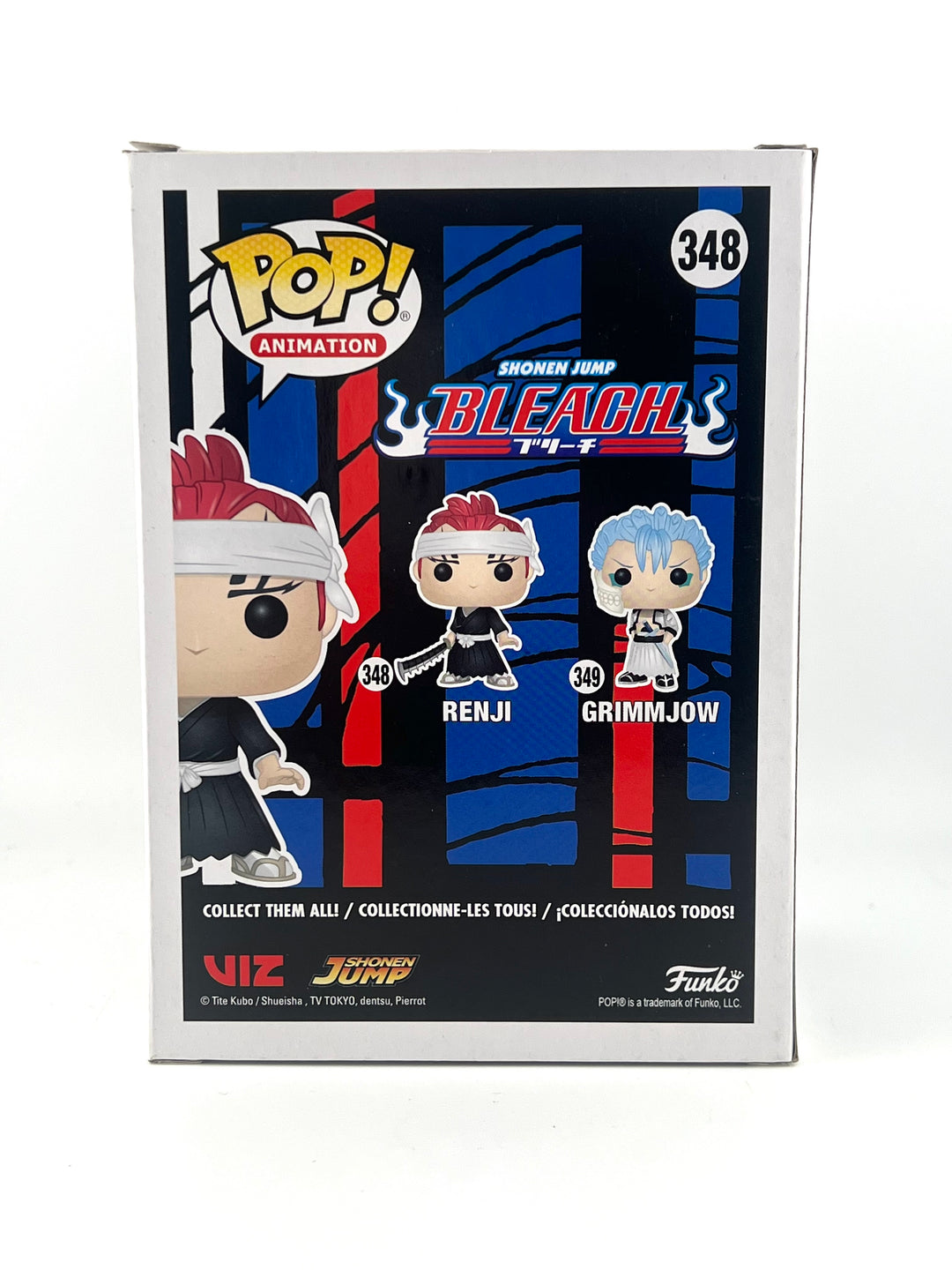 Funko Pop! Renji 348 Autographed by Kentarō Itō and Wally Wingert GENUINE COA AUTHENTICATED