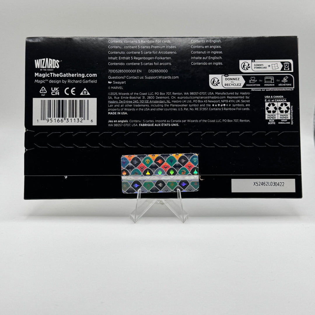 SECRET LAIR X MARVEL'S SPIDER-MAN: HEROIC DEEDS FOIL EDITION