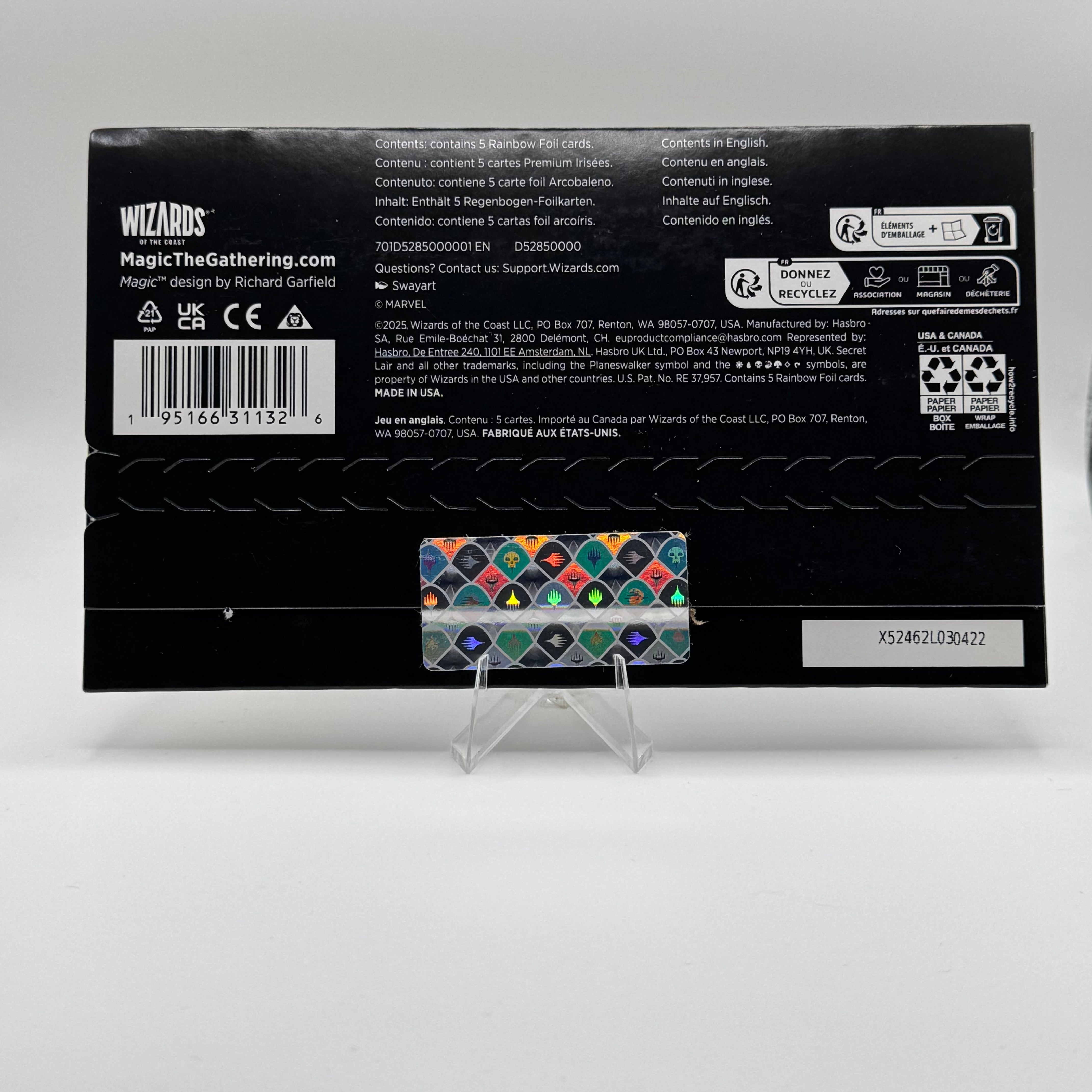 SECRET LAIR X MARVEL'S SPIDER-MAN: HEROIC DEEDS FOIL EDITION