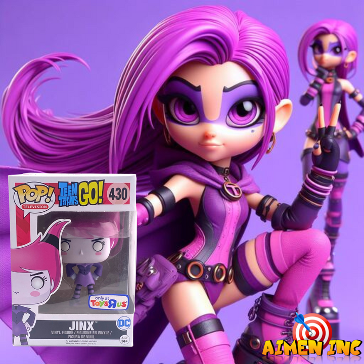 Funko Pop! Teen Titans Go!: Jinx 430 (ToysRUs Exclusive)