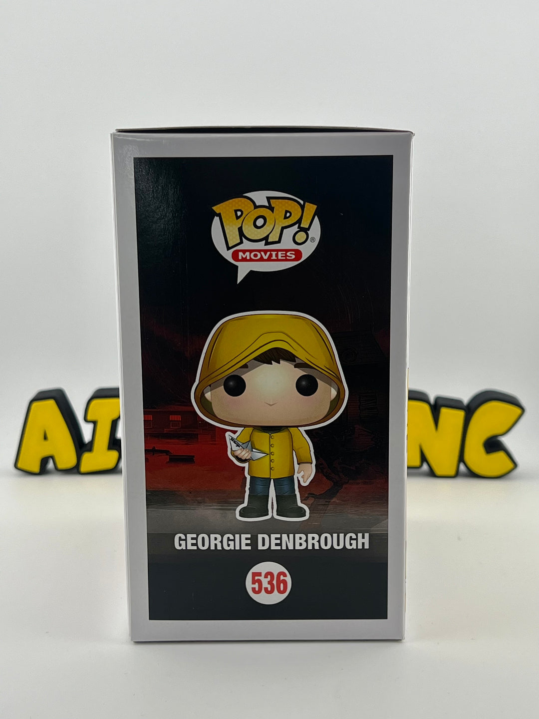 Georgie Denbrough 536 Chase - Signed By Jackson Robert Scott - Beckett Certified - Funko Pop