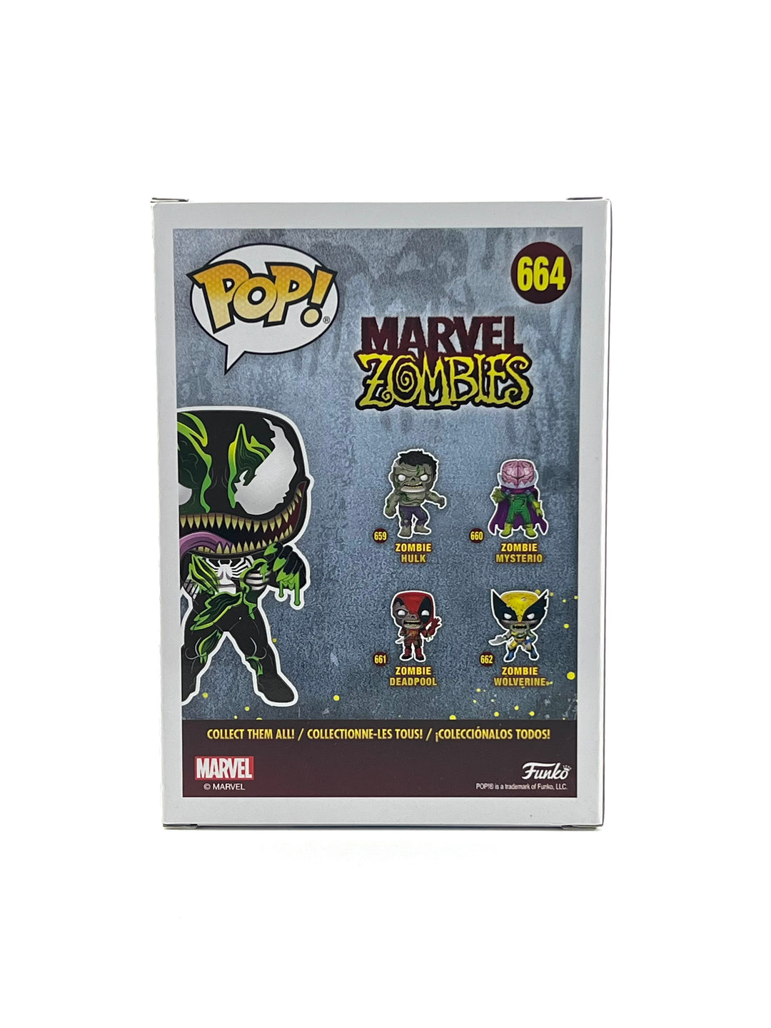 Funko pop! Marvel: Zombie Venom 664 - (Funko Club GameStop Exclusive)