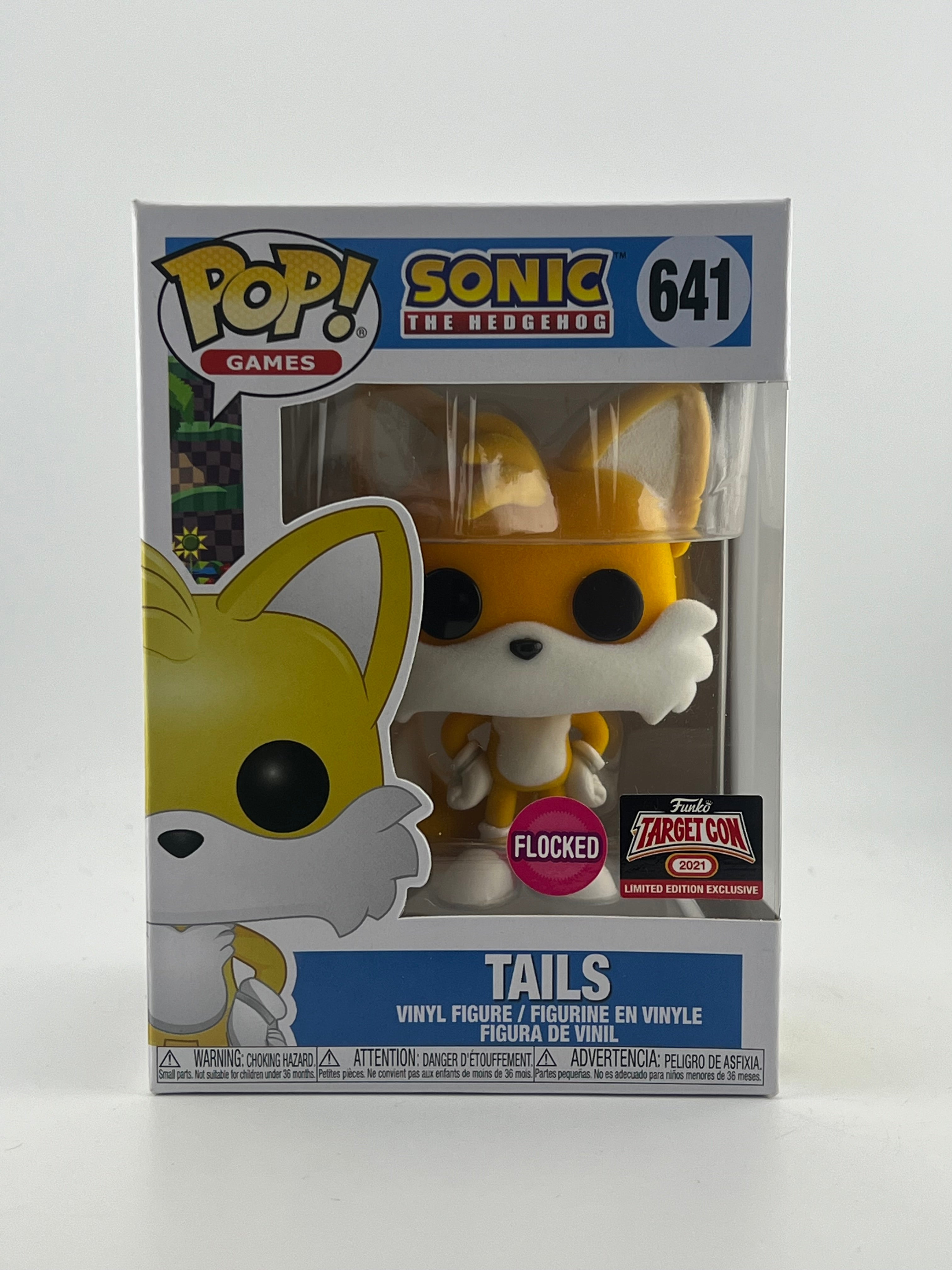 Funko Pop - TAILS 641 FLOCKED 2021 TARGETCON