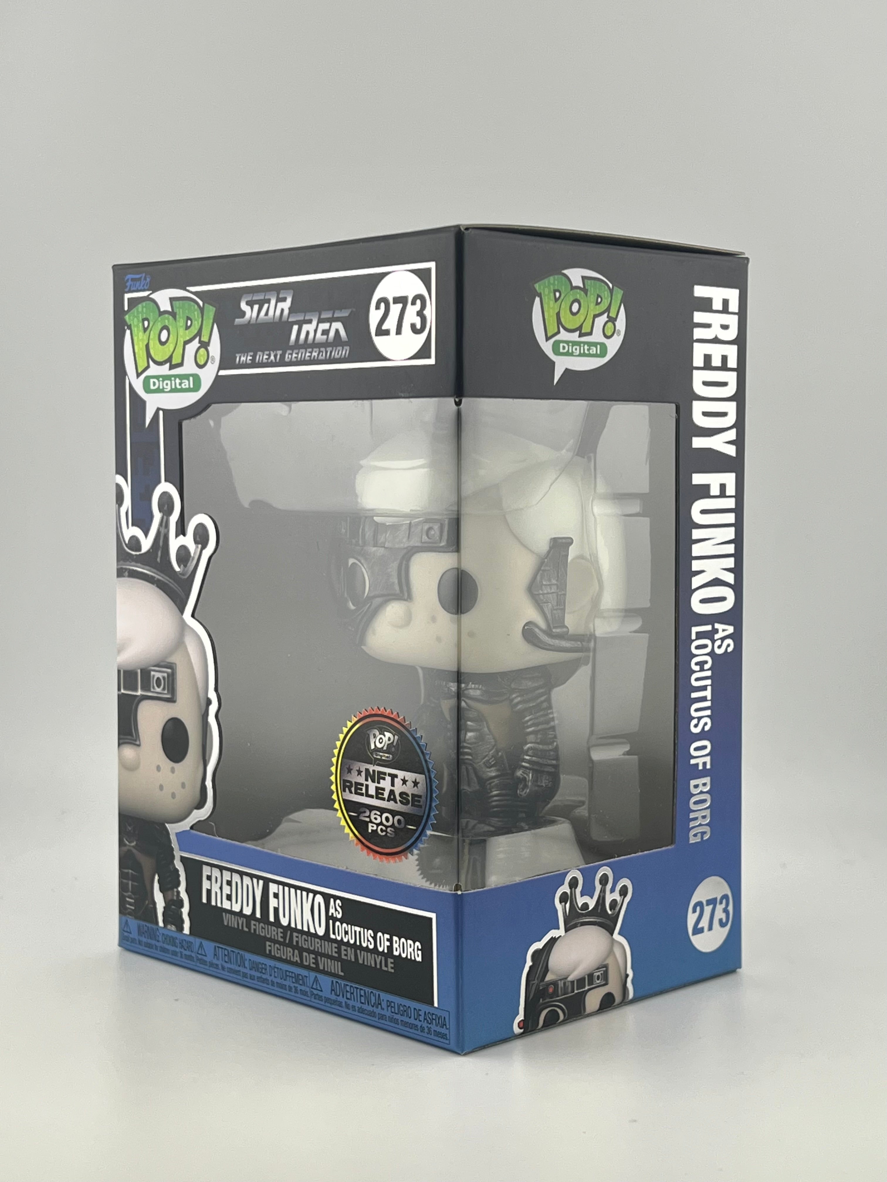 Funko Pop! FREDDY FUNKO AS LOCUTUS OF BORG 273 NFT LE2600