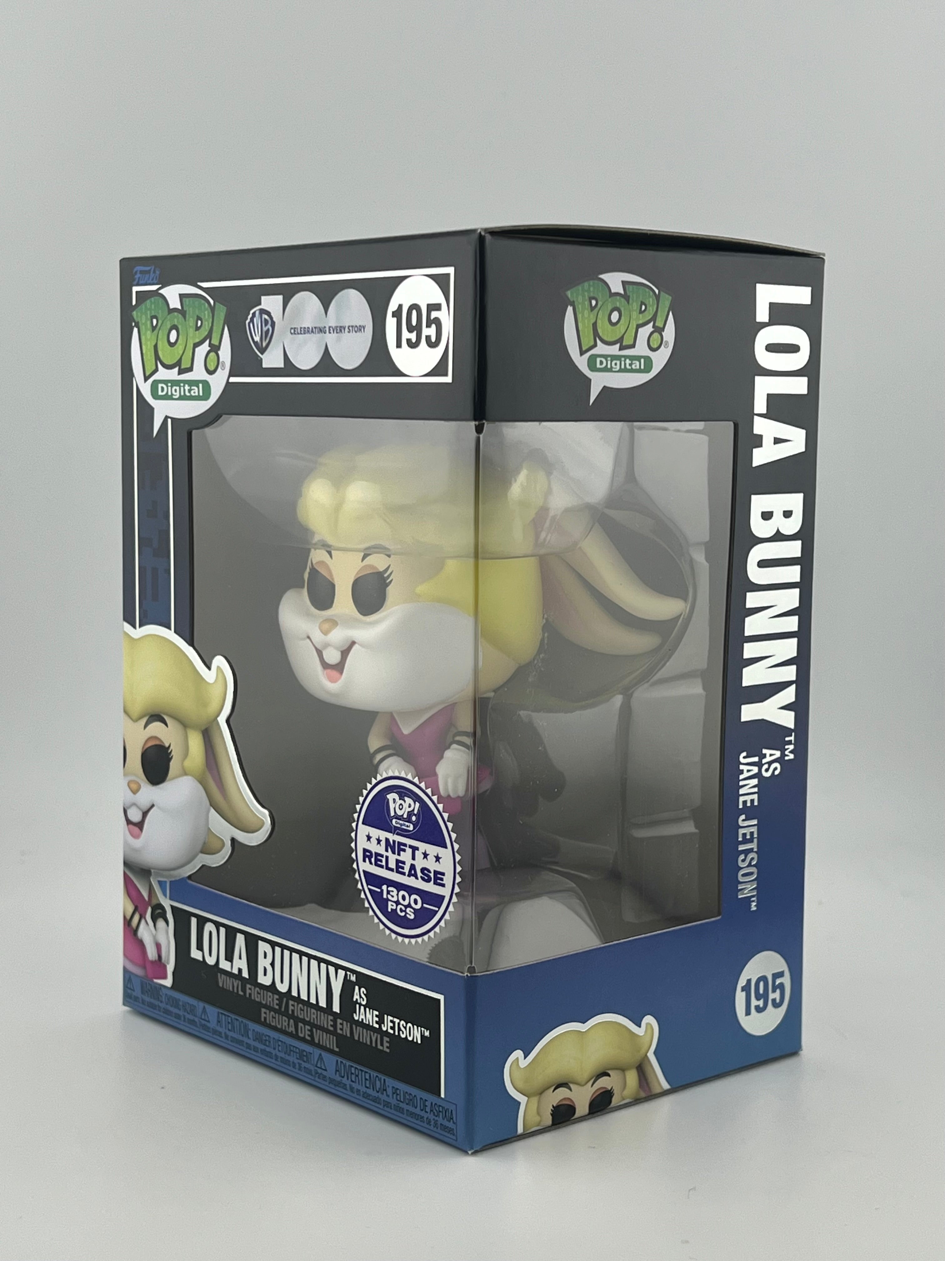 Funko Pop! LOLA BUNNY AS JANE JETSON 195 NFT LE1300