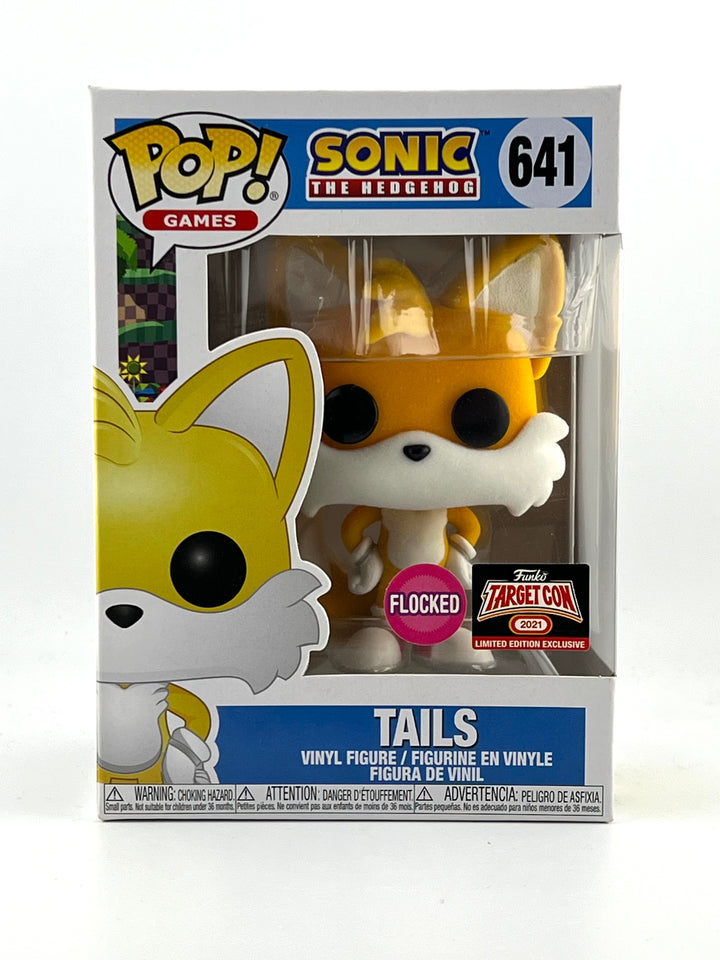 Funko Pop! Tails 641 Flocked TargetCon