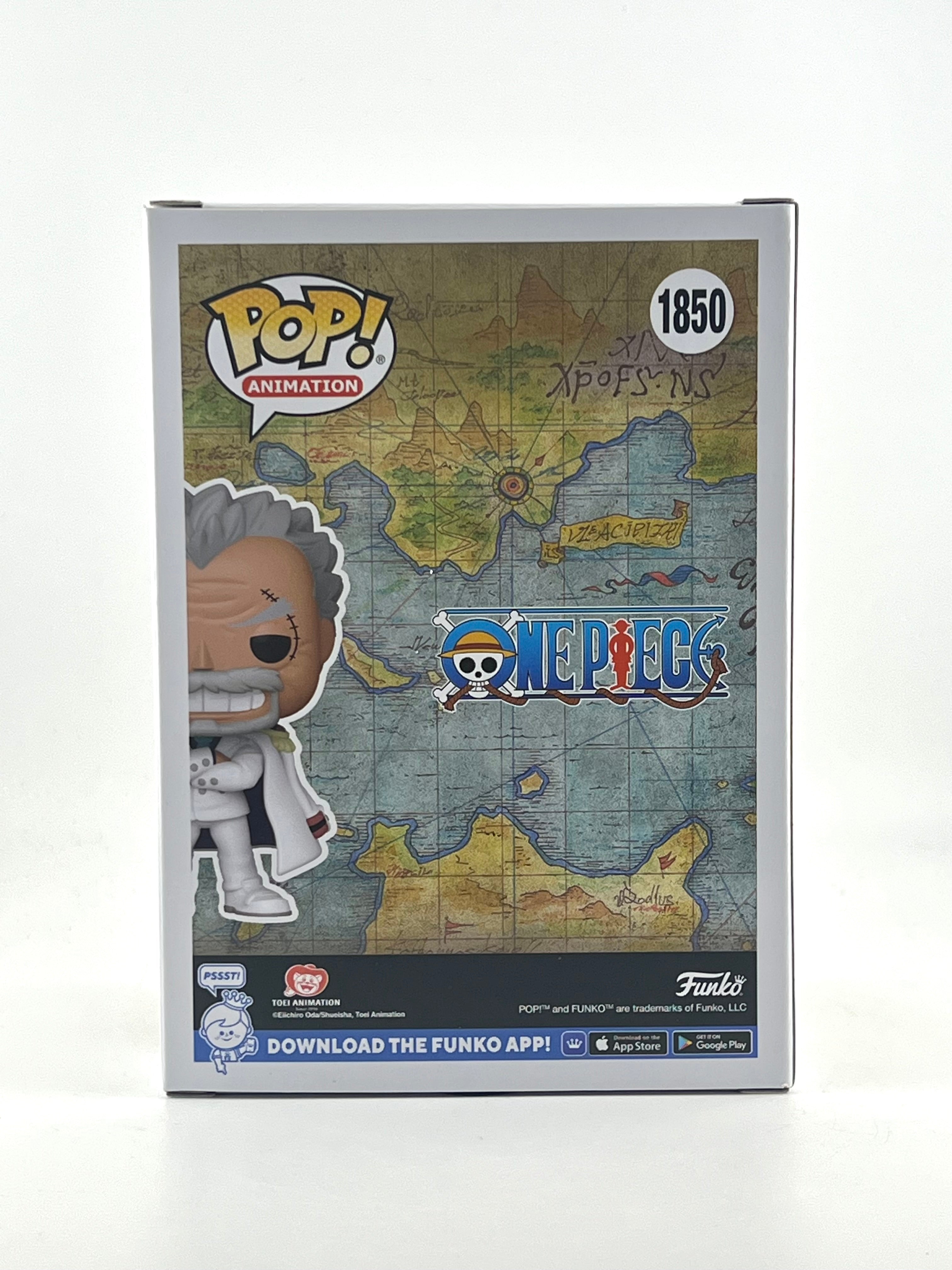 Funko Pop! MONKEY D. GARP 1850 FUNKO.COM EXCLUSIVE AUTO