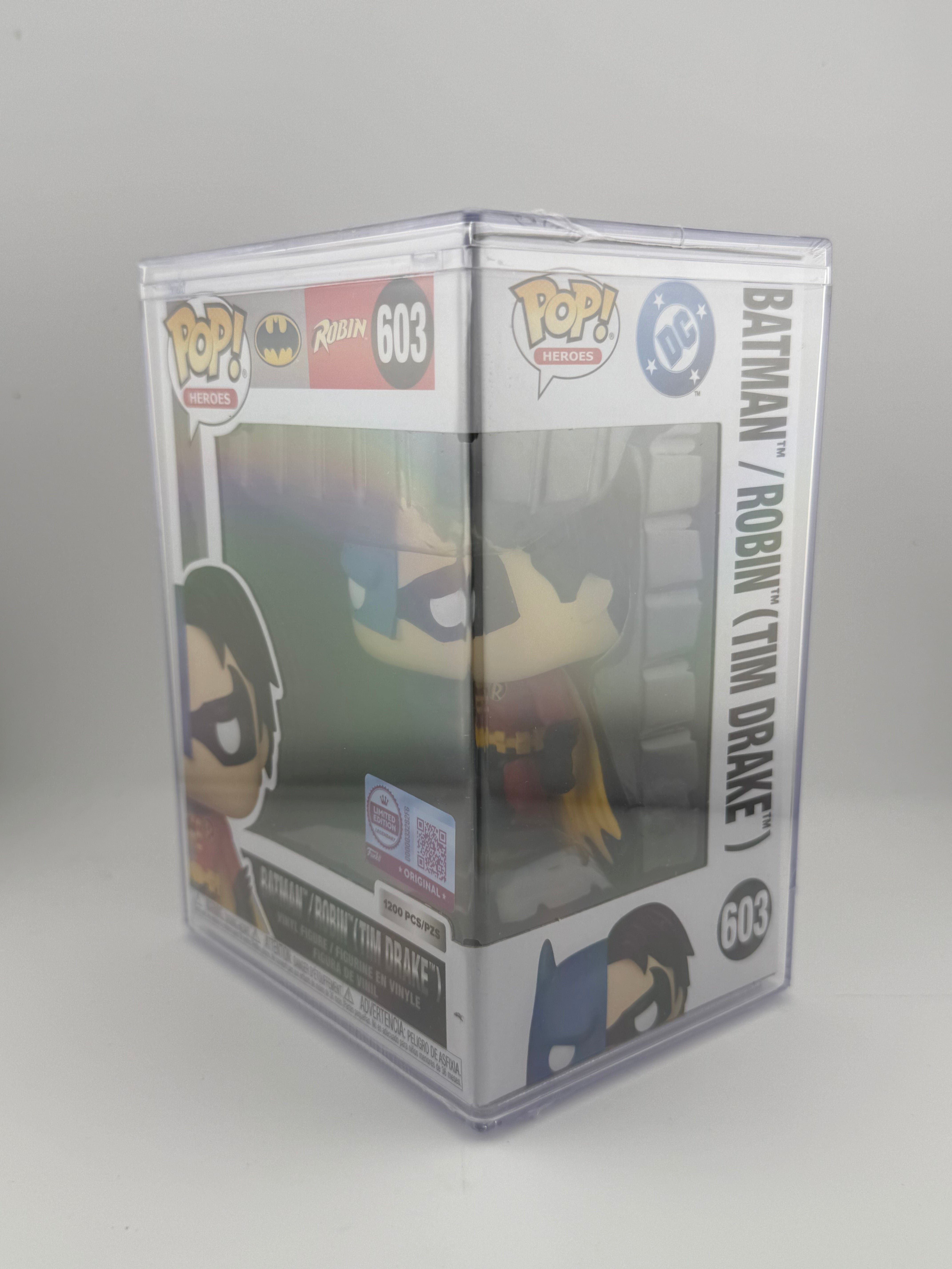 Funko POP! BATMAN / ROBIN (TIM DRAKE) 603 FUNKO SHOP EXCLUSIVE LE 1200