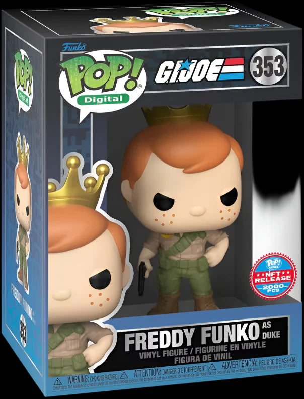 FUNKO POP! Freddy Funko AS DUKE 353 NFT LE 2000 - GI JOE