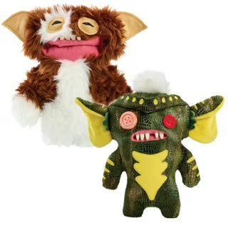 2025 SDCC Exclusive Fuggler X Gremlins Gizmo & Stripe 2-Pack Plushie Set
