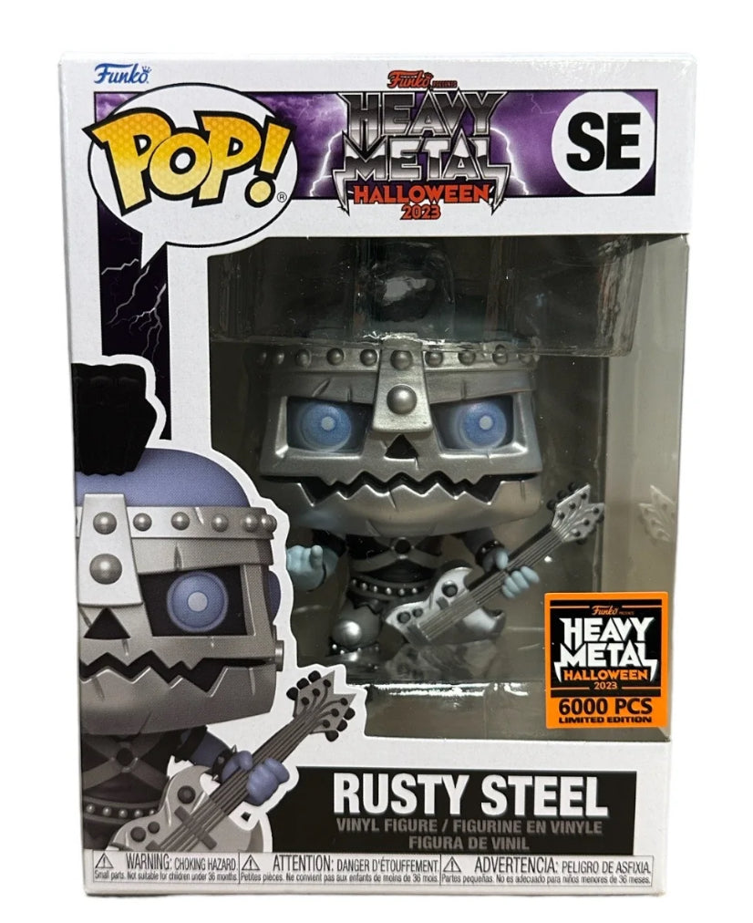 Funko Pop! RUSTY STEEL HEAVY METAL SE 6000