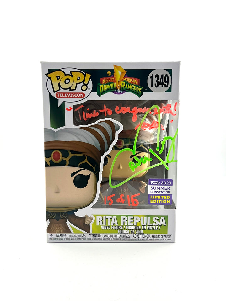 Funko Pop! Rita Repulsa 1349 - Autographed By Carla Perez